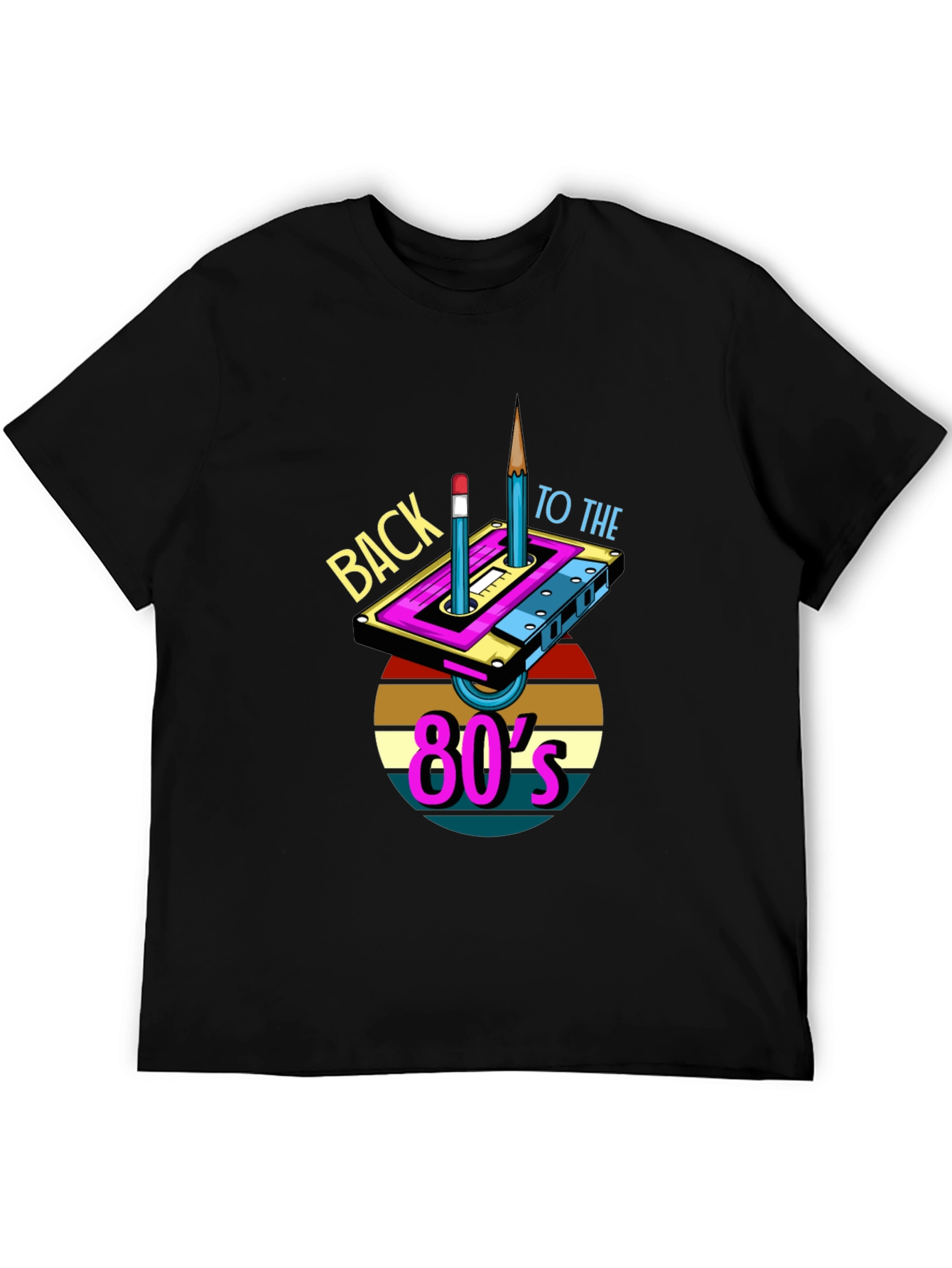 Retro 80s Cassette Tape T-Shirt