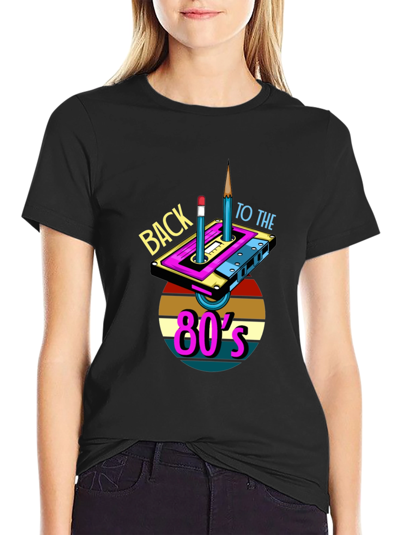 Retro 80s Cassette Tape T-Shirt