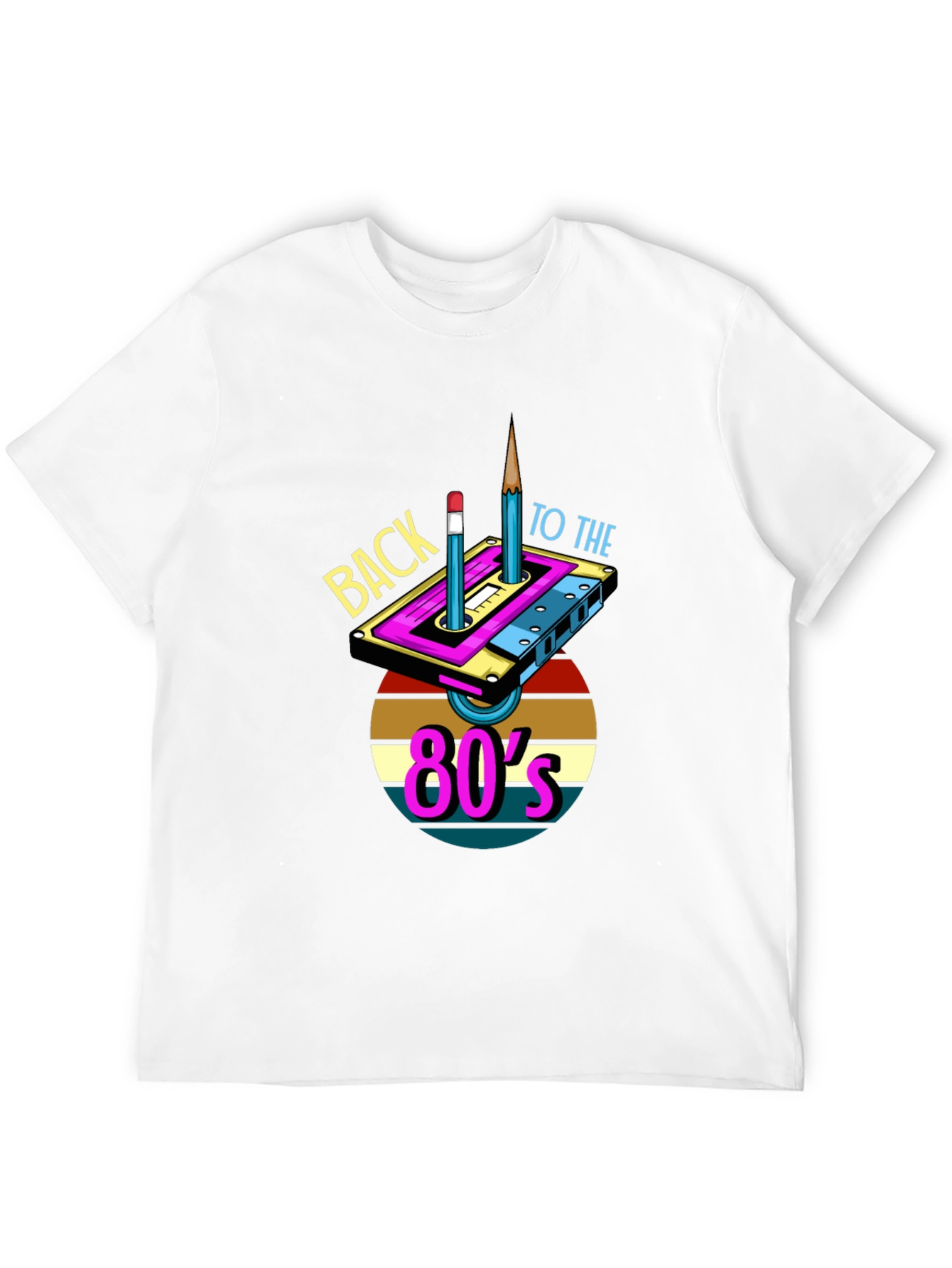 Retro 80s Cassette Tape T-Shirt