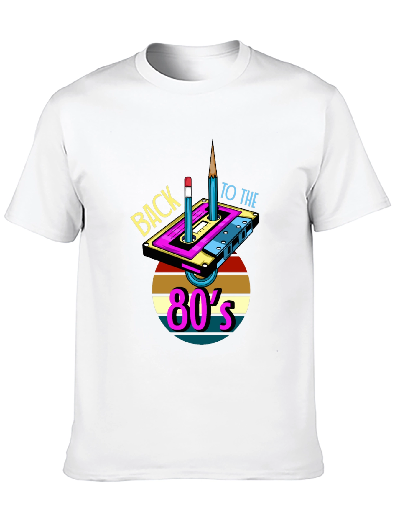Retro 80s Cassette Tape T-Shirt