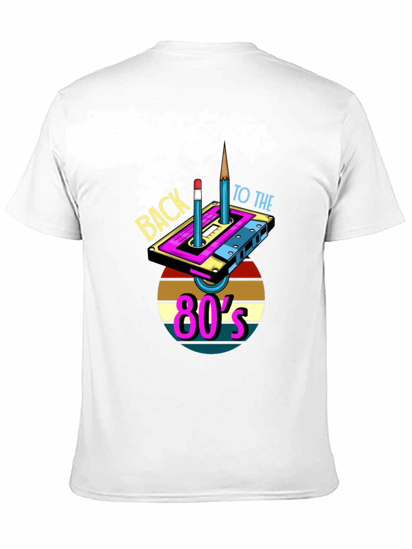 Retro 80s Cassette Tape T-Shirt