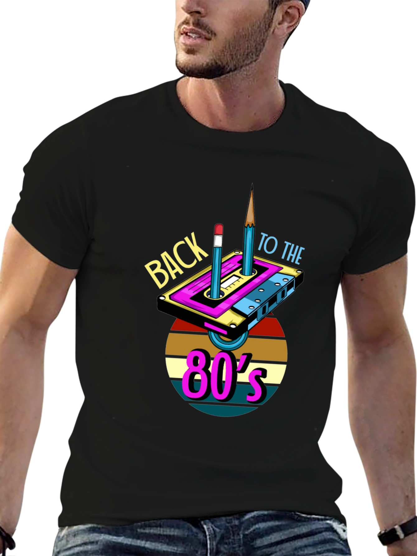 Retro 80s Cassette Tape T-Shirt
