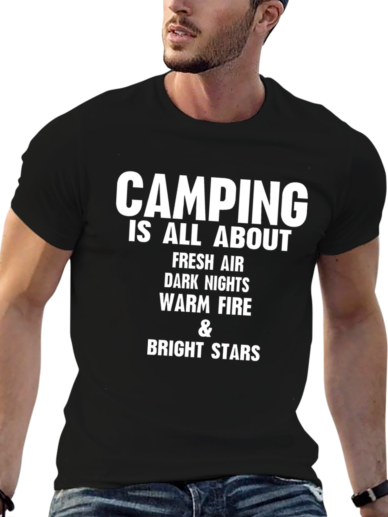 Camping is All About Graphic Tee
