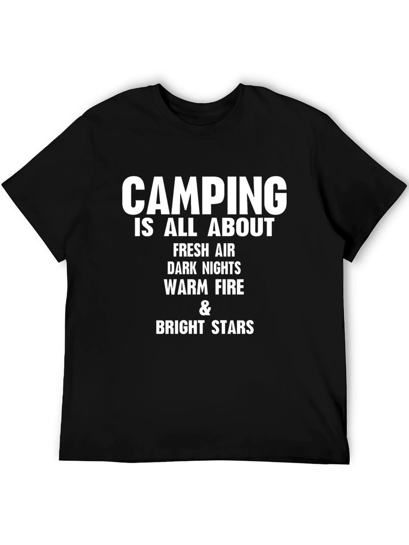 Camping is All About Graphic Tee