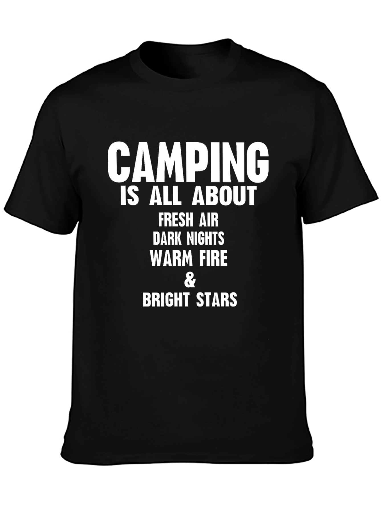Camping is All About Graphic Tee