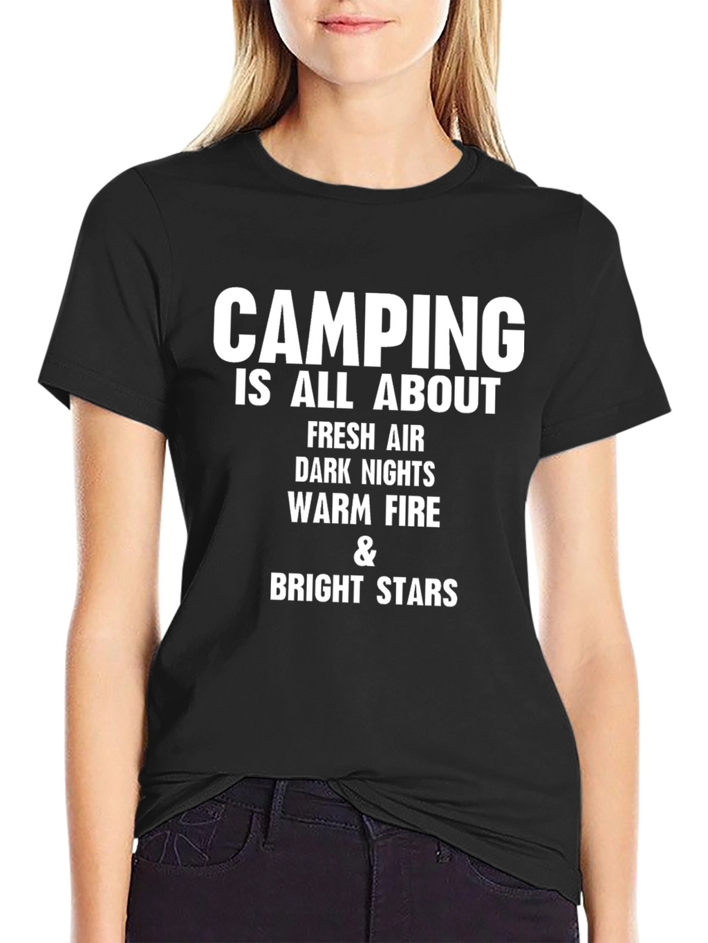 Camping is All About Graphic Tee