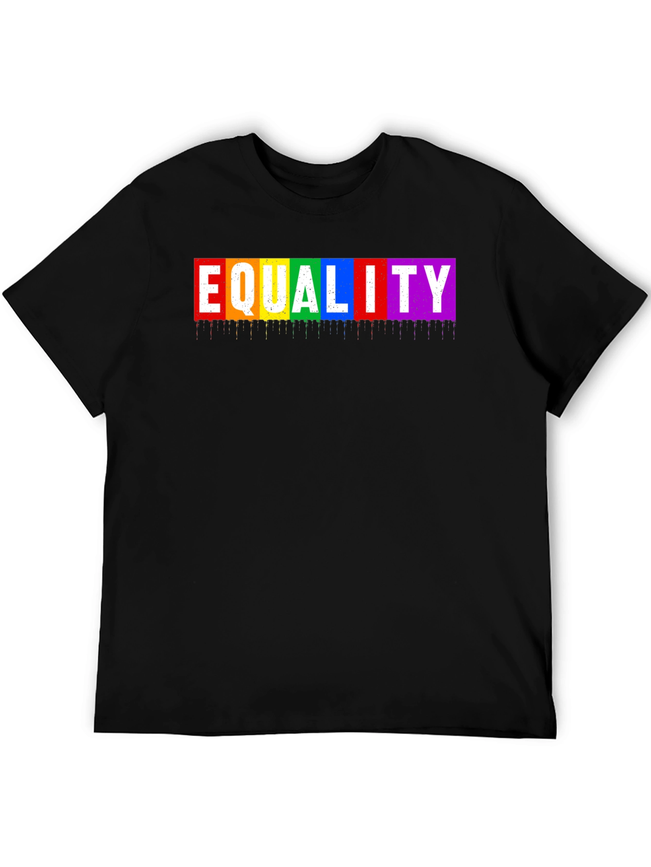 Equality Rainbow Graphic T-Shirt - Pride Month Apparel