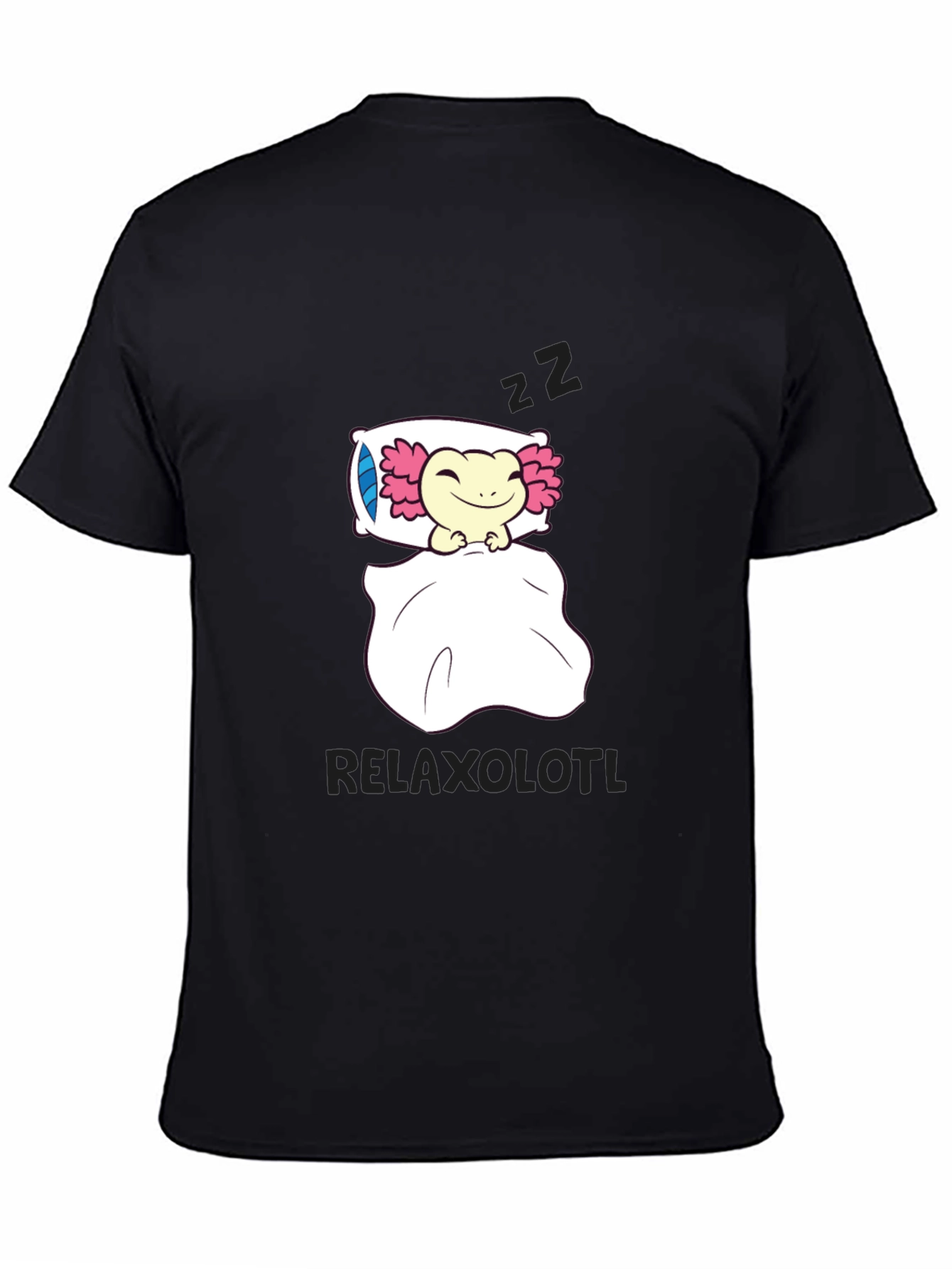 Relaxolotl T-Shirt - Sleeping Axolotl Design