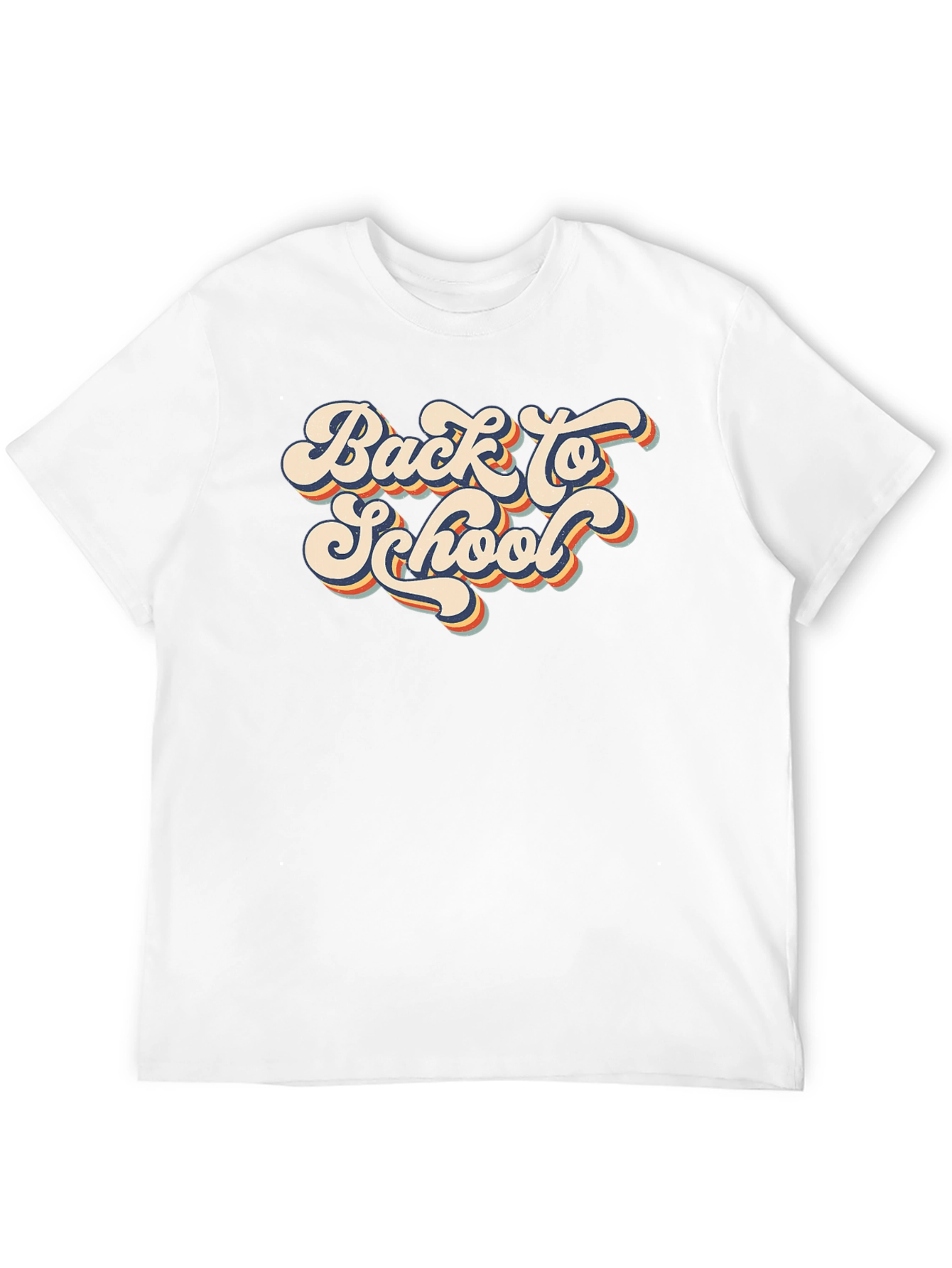 Retro Back to School Graphic Tee - Black