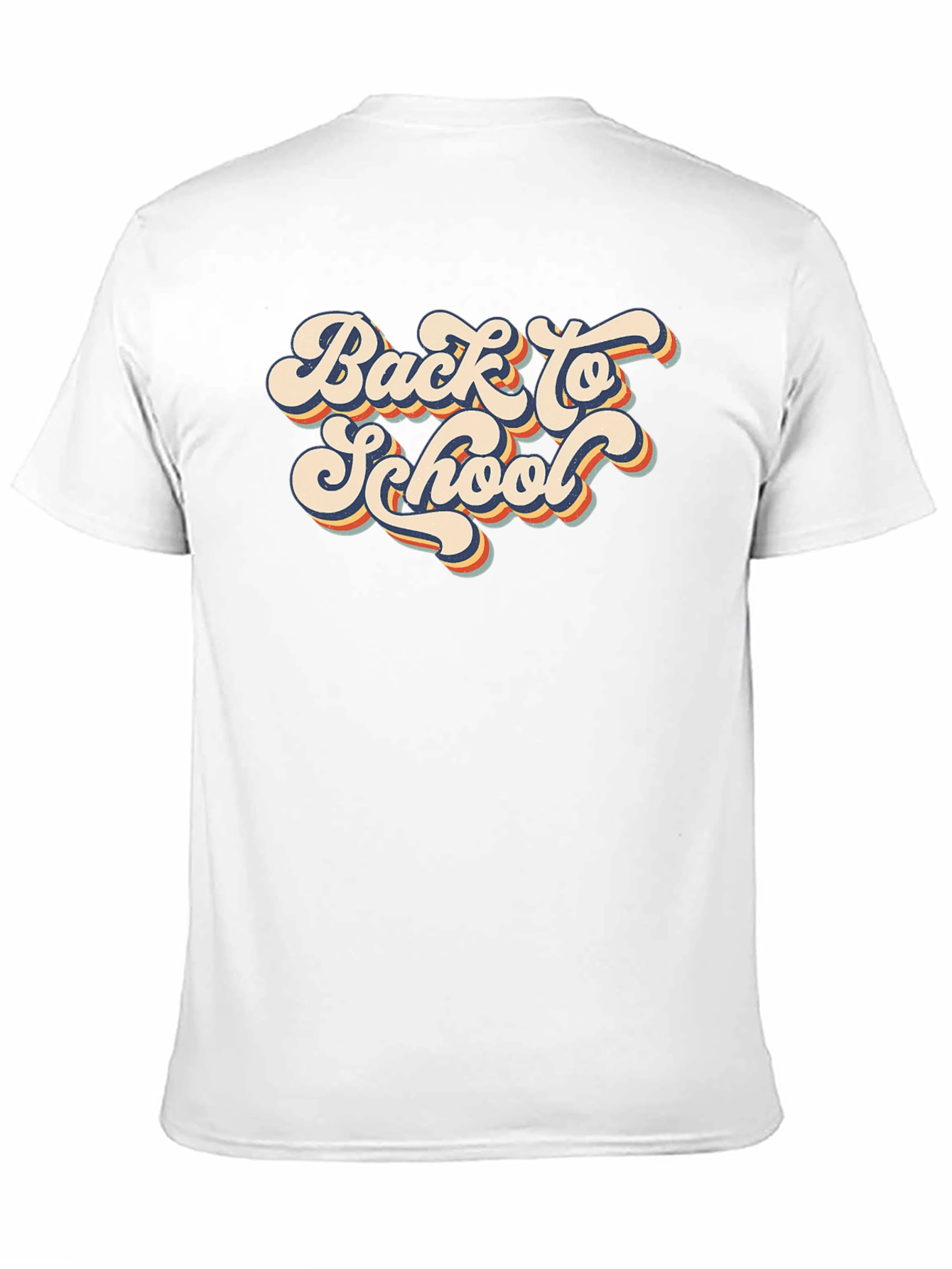 Retro Back to School Graphic Tee - Black
