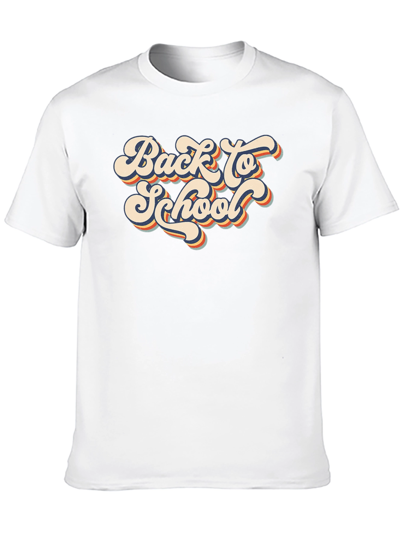 Retro Back to School Graphic Tee - Black