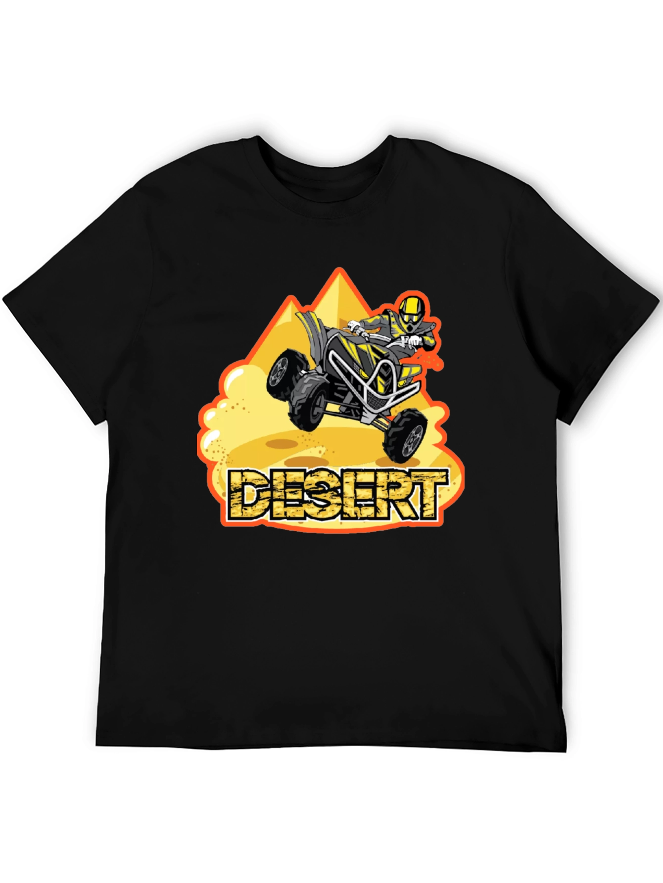 Desert ATV Rider T-Shirt | Off-Road ATV Graphic Tee | Adventure Rider Shirt | Gift for ATV Lovers | Free Shipping $50+