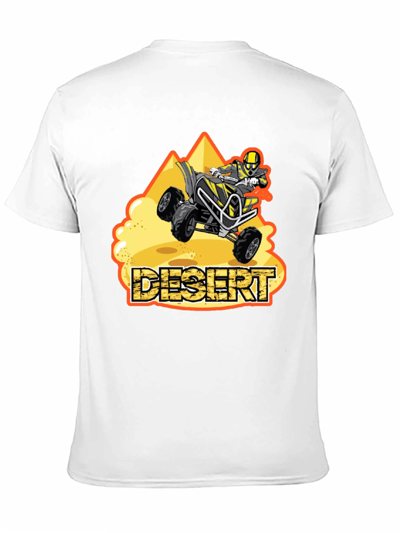 Desert ATV Rider T-Shirt | Off-Road ATV Graphic Tee | Adventure Rider Shirt | Gift for ATV Lovers | Free Shipping $50+