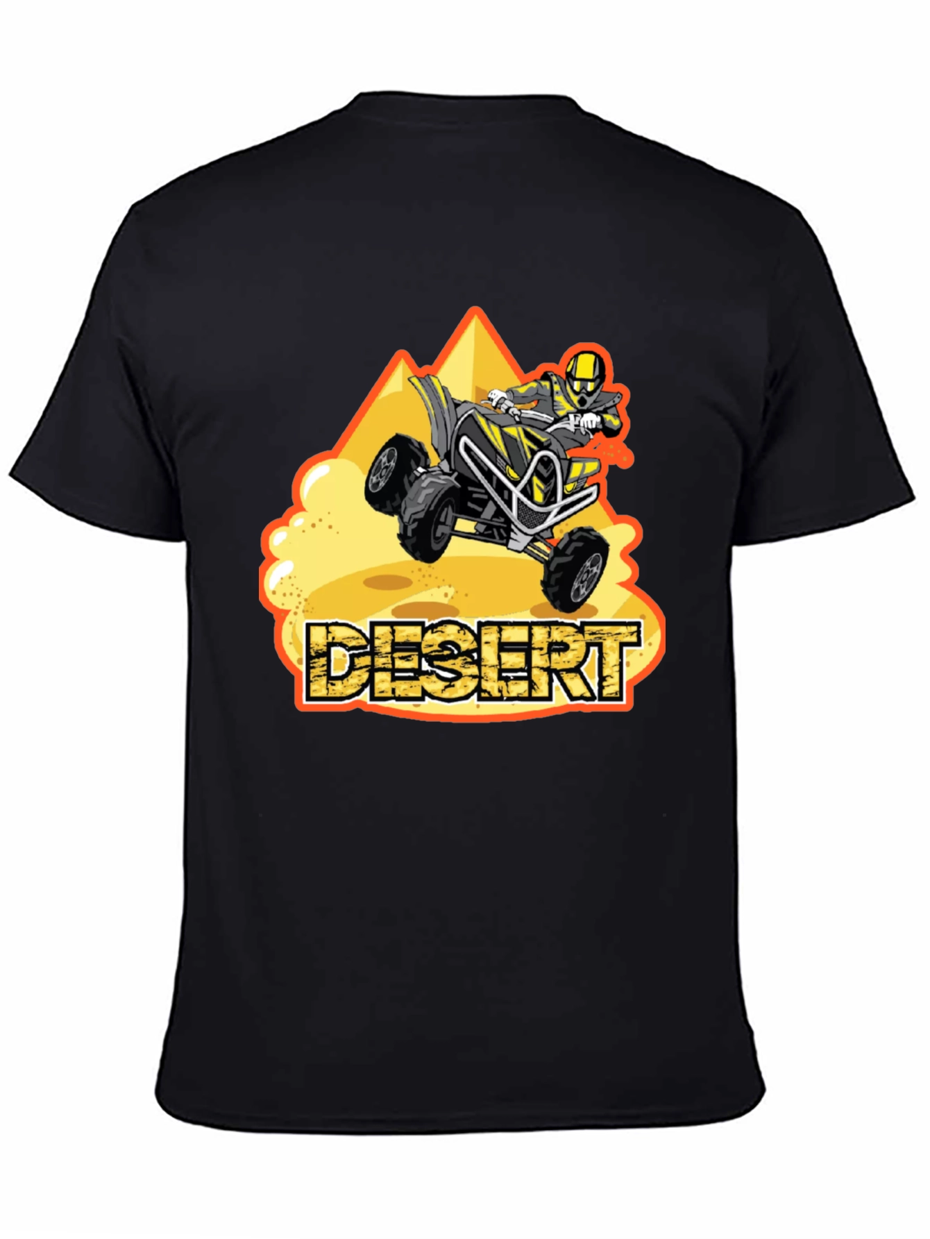 Desert ATV Rider T-Shirt | Off-Road ATV Graphic Tee | Adventure Rider Shirt | Gift for ATV Lovers | Free Shipping $50+