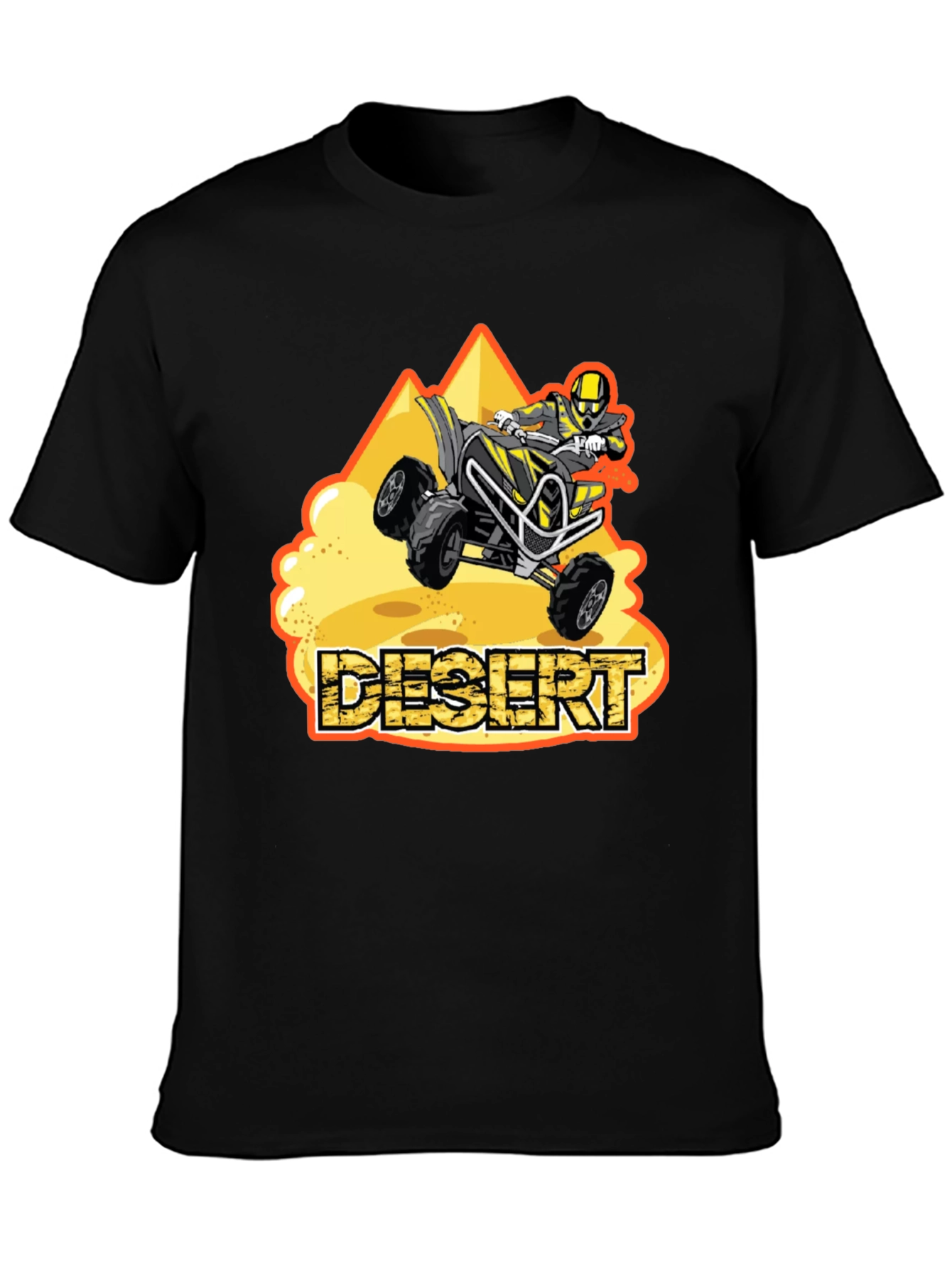 Desert ATV Rider T-Shirt | Off-Road ATV Graphic Tee | Adventure Rider Shirt | Gift for ATV Lovers | Free Shipping $50+
