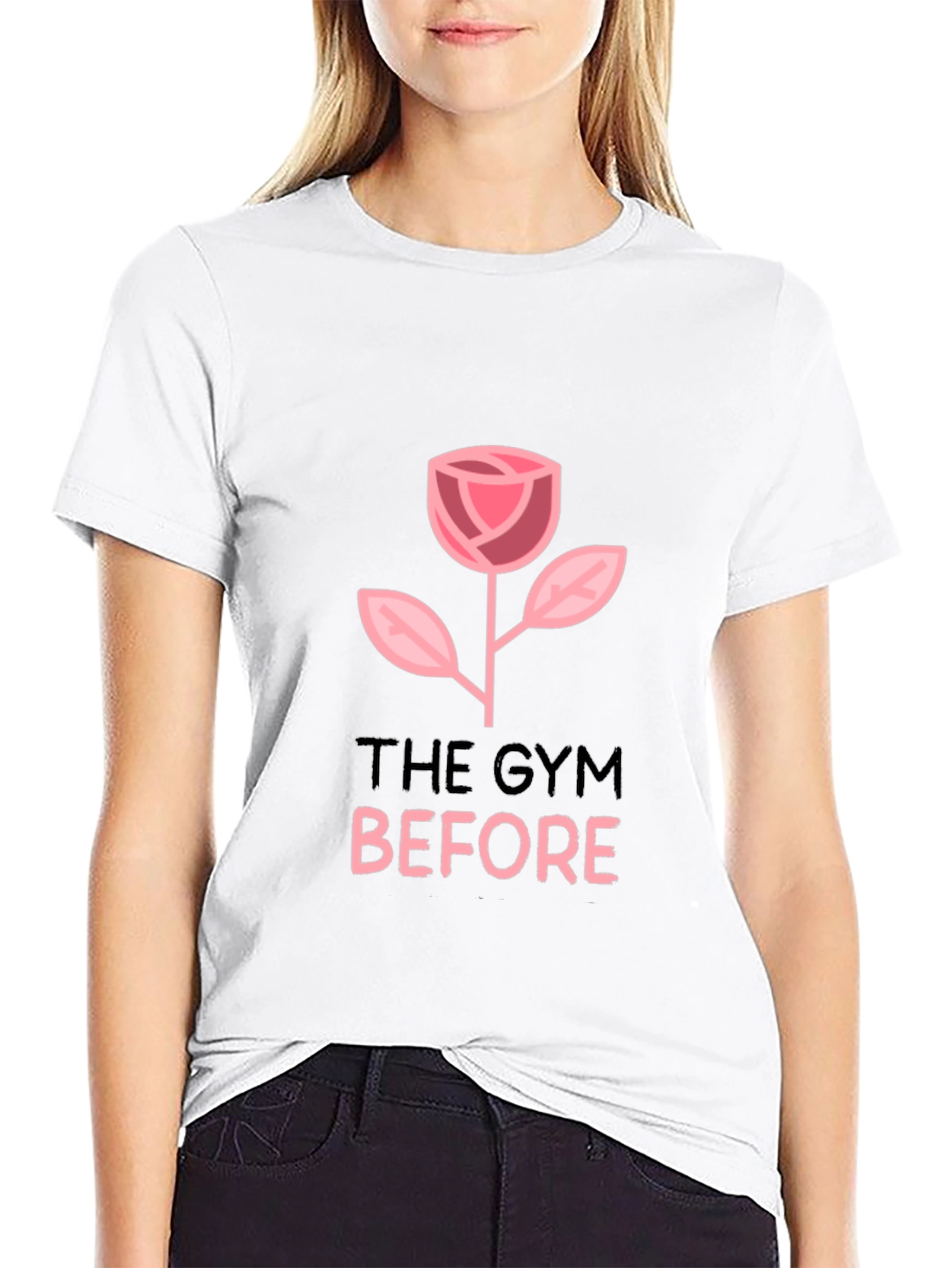The Gym Before Rose Graphic T-Shirt