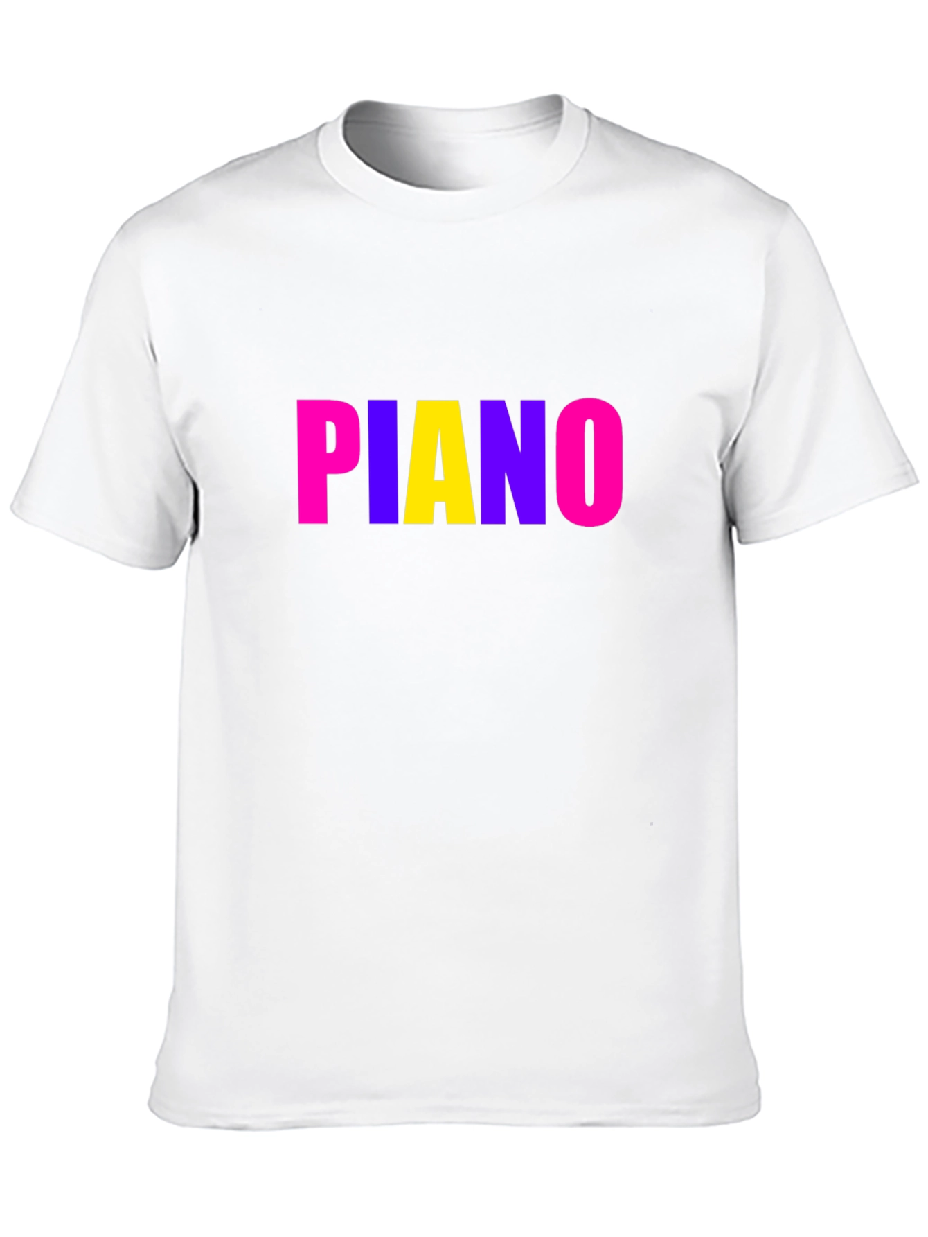 Fun Piano Graphic T-Shirt