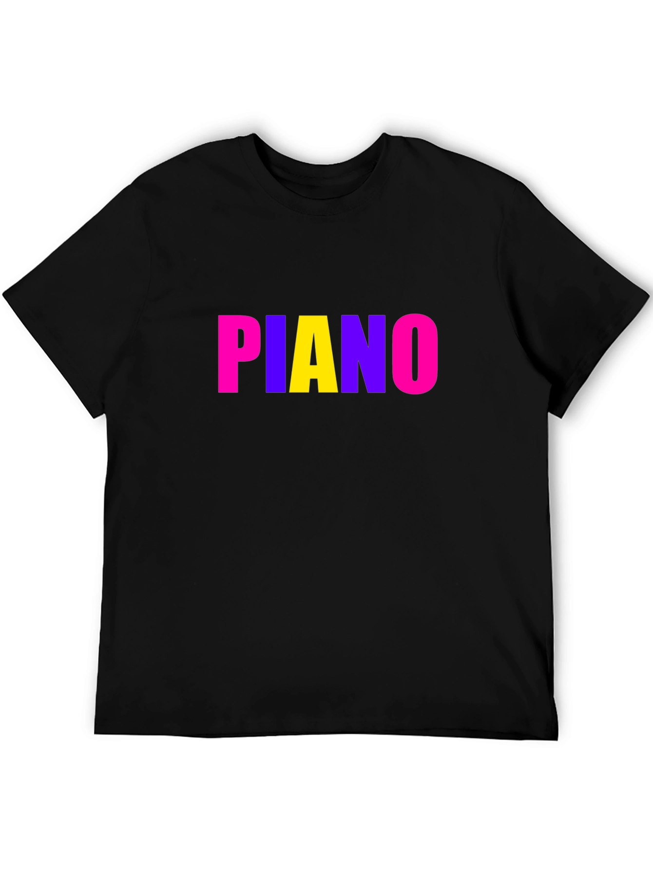 Fun Piano Graphic T-Shirt