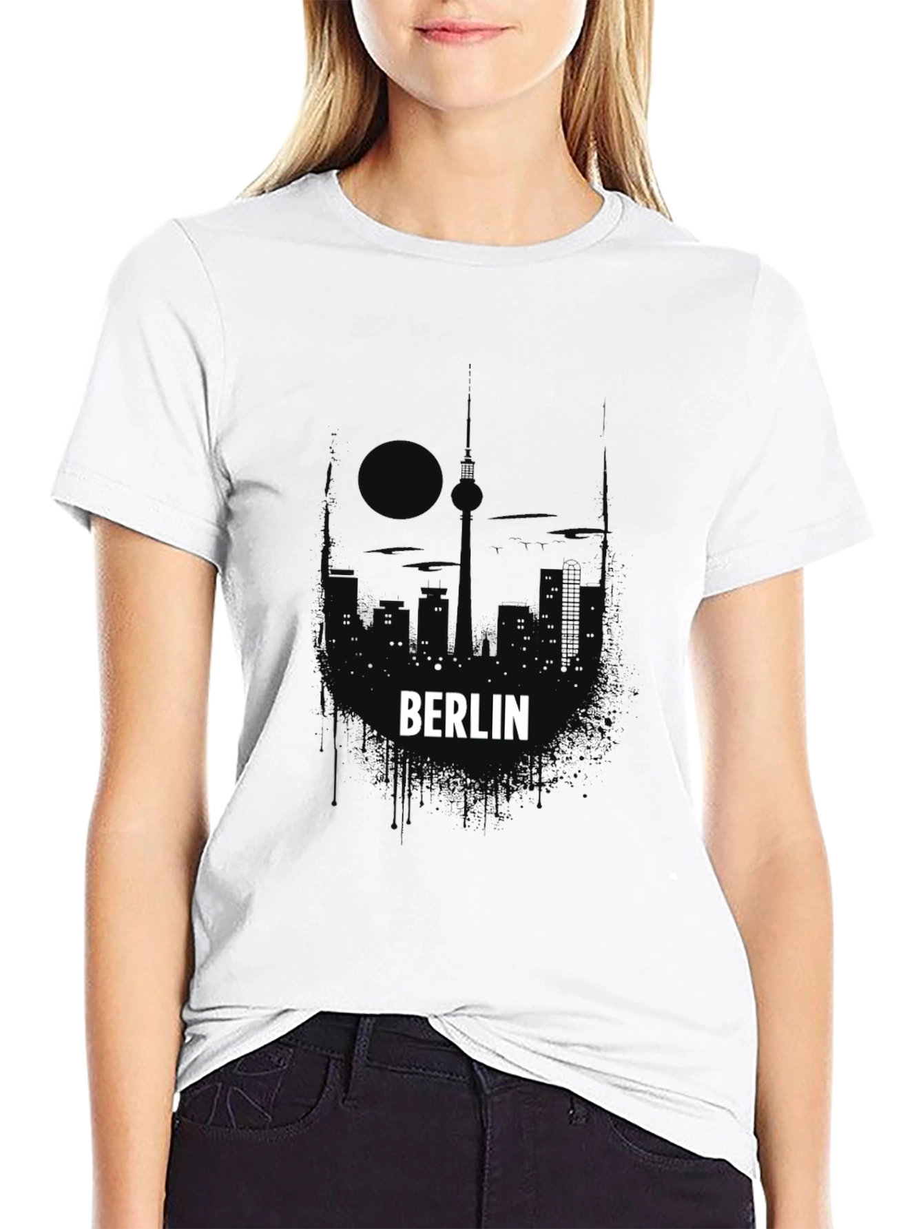Berlin Skyline T-Shirt - Cityscape Tee