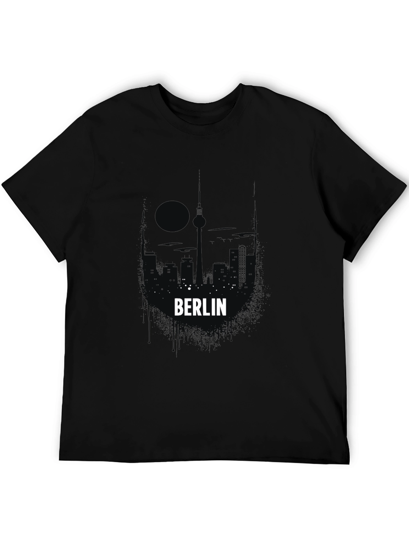 Berlin Skyline T-Shirt - Cityscape Tee