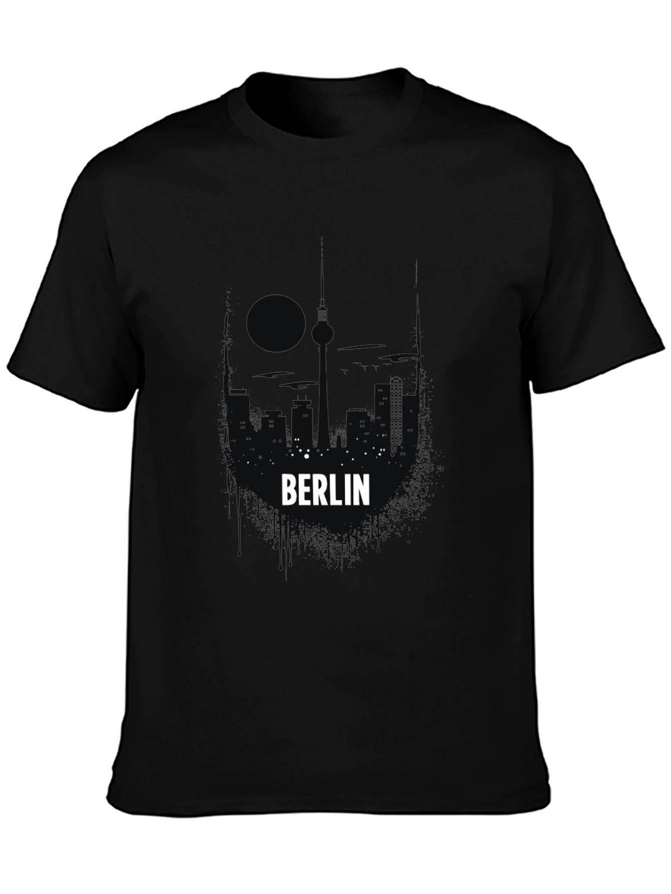 Berlin Skyline T-Shirt - Cityscape Tee