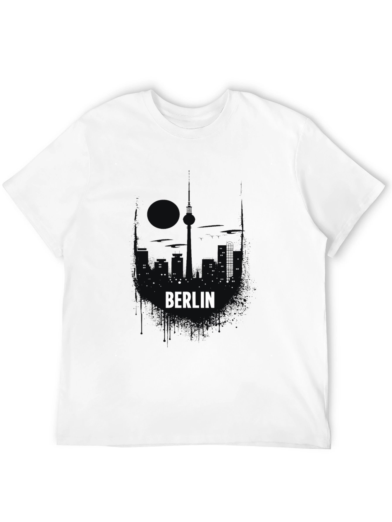 Berlin Skyline T-Shirt - Cityscape Tee