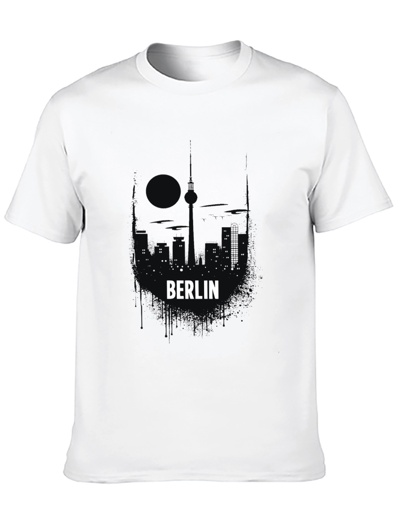 Berlin Skyline T-Shirt - Cityscape Tee