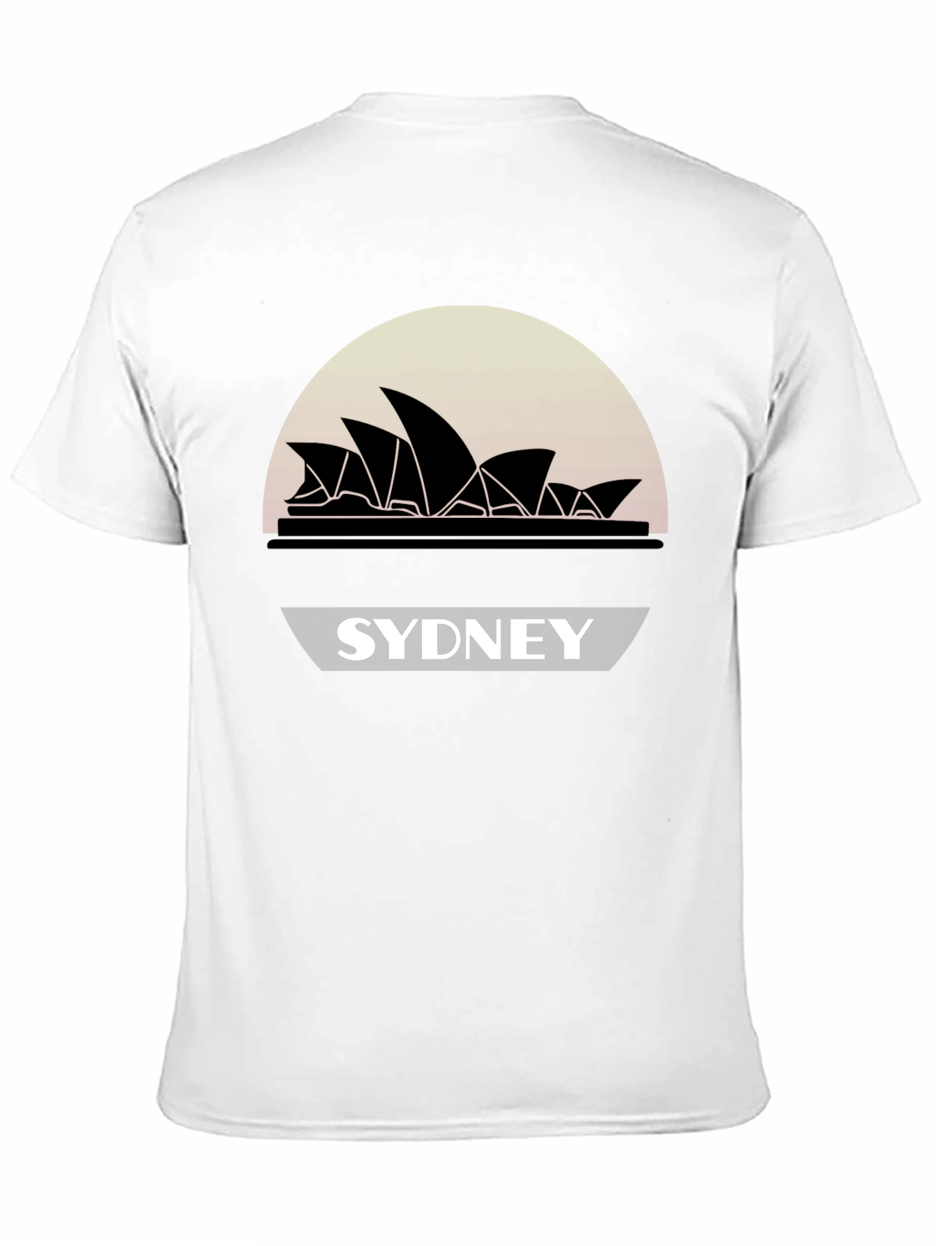 Sydney Opera House Graphic Black T-Shirt