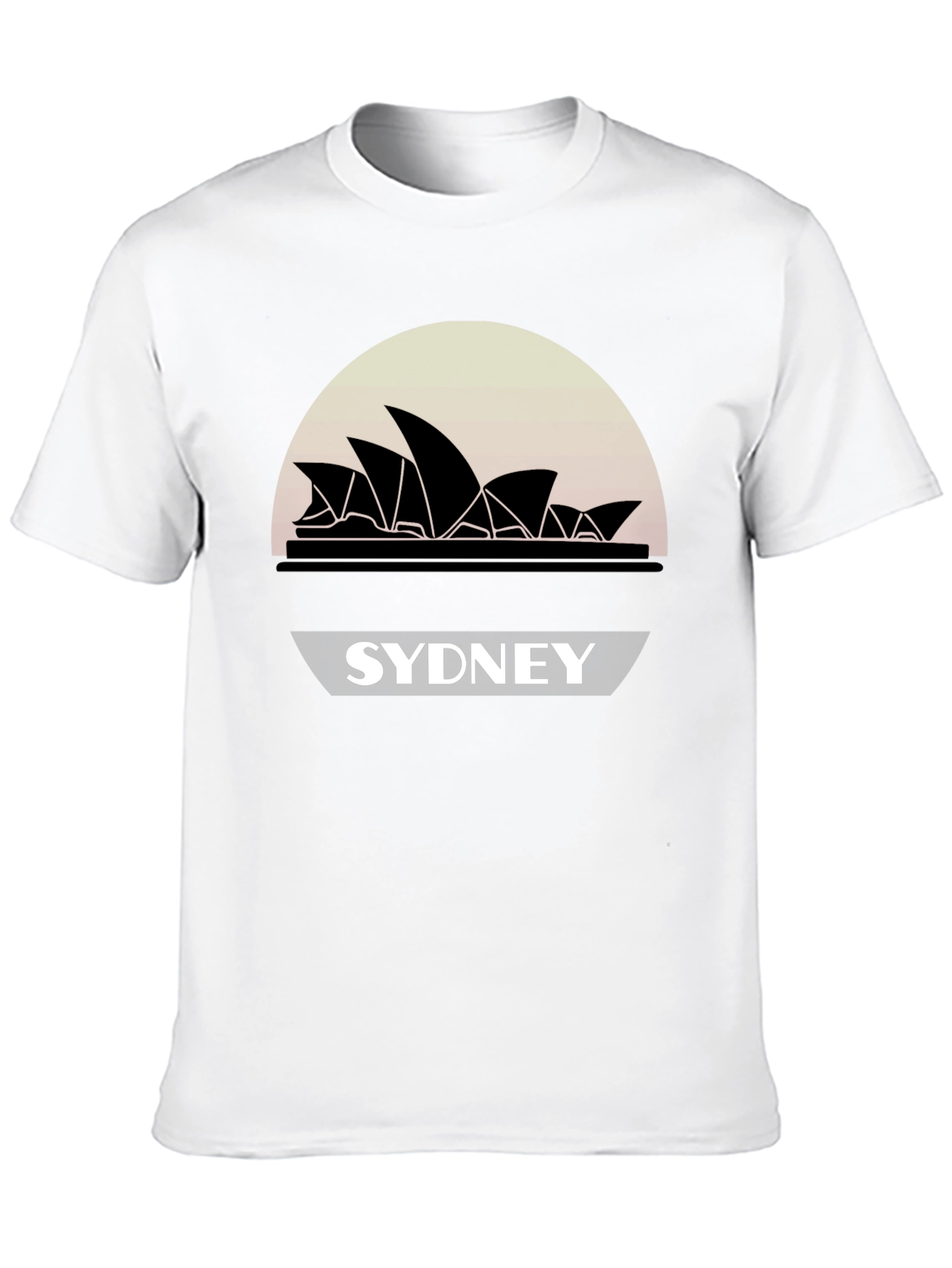 Sydney Opera House Graphic Black T-Shirt