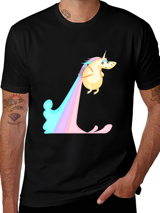 Unicorn Rainbow T-Shirt - Funny Graphic Tee