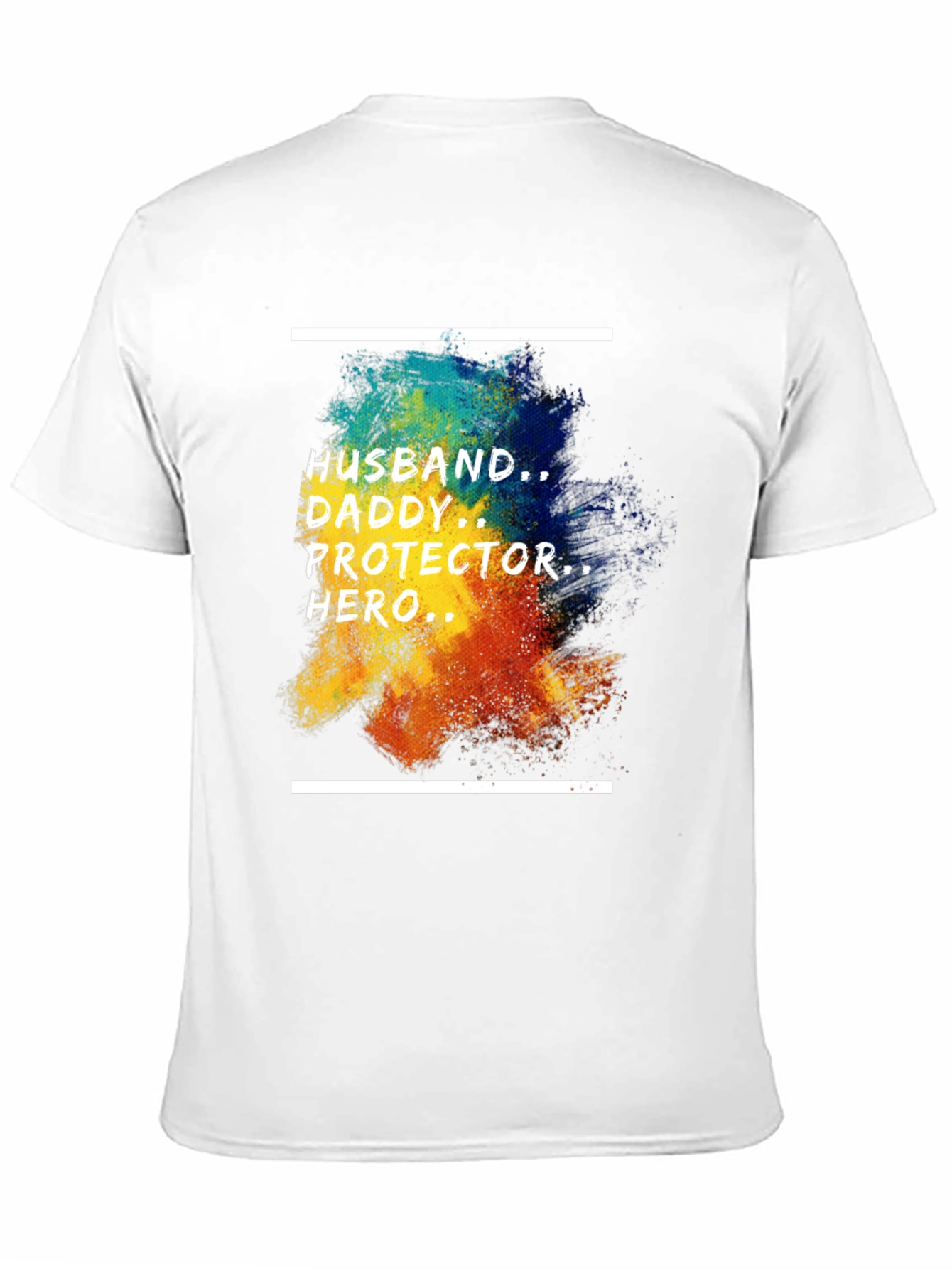Husband Daddy Hero Graphic Tee