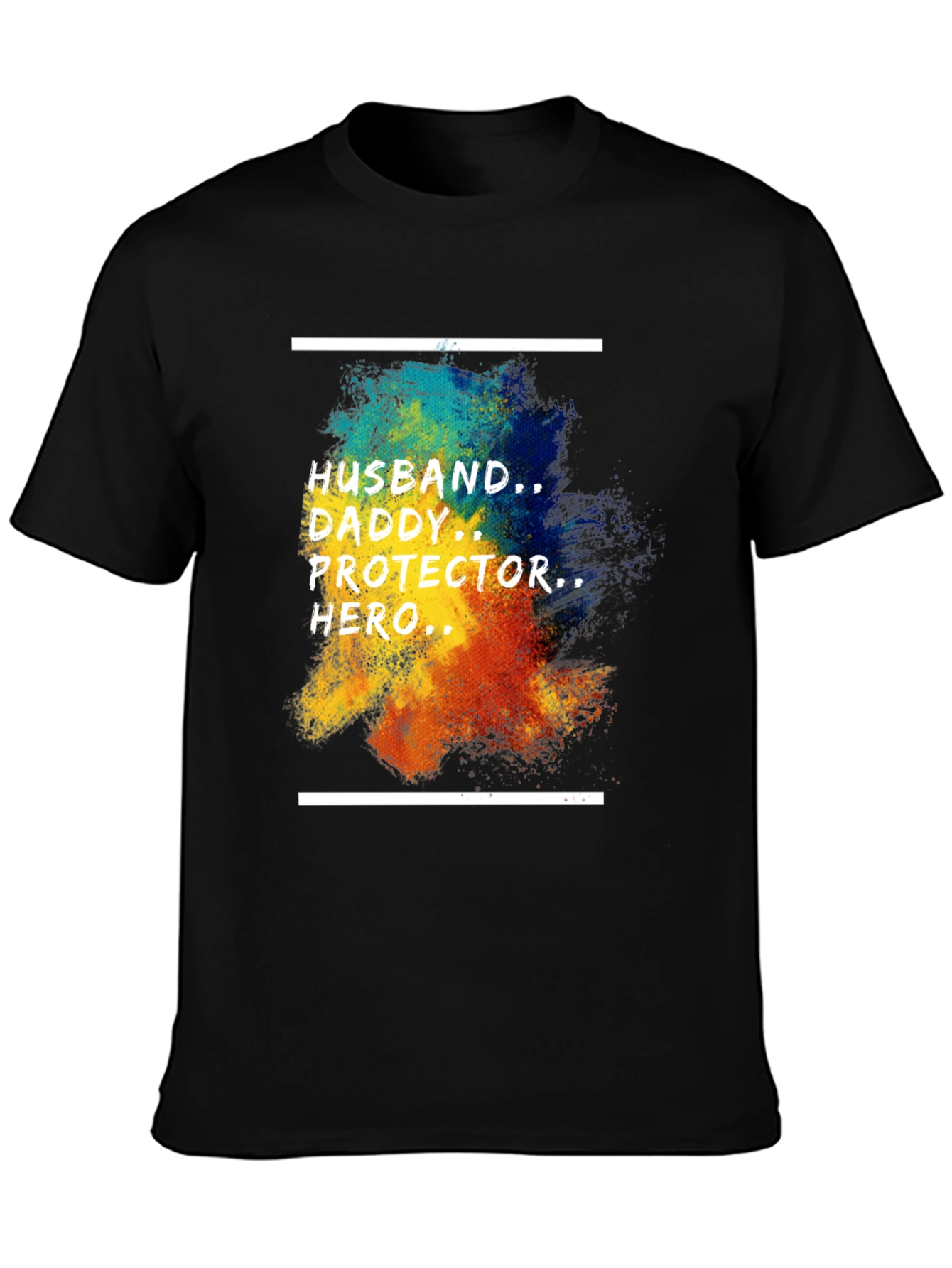 Husband Daddy Hero Graphic Tee