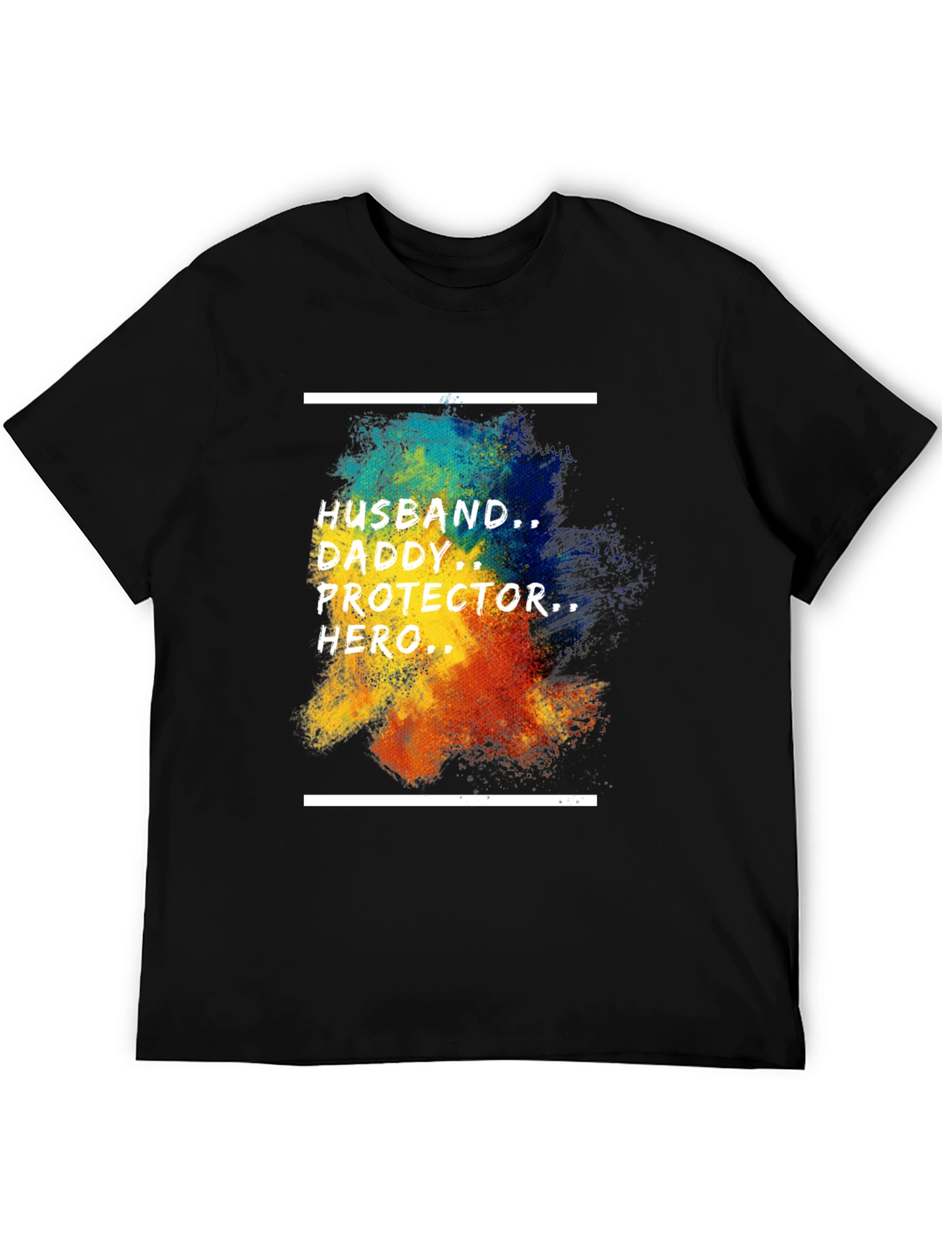 Husband Daddy Hero Graphic Tee