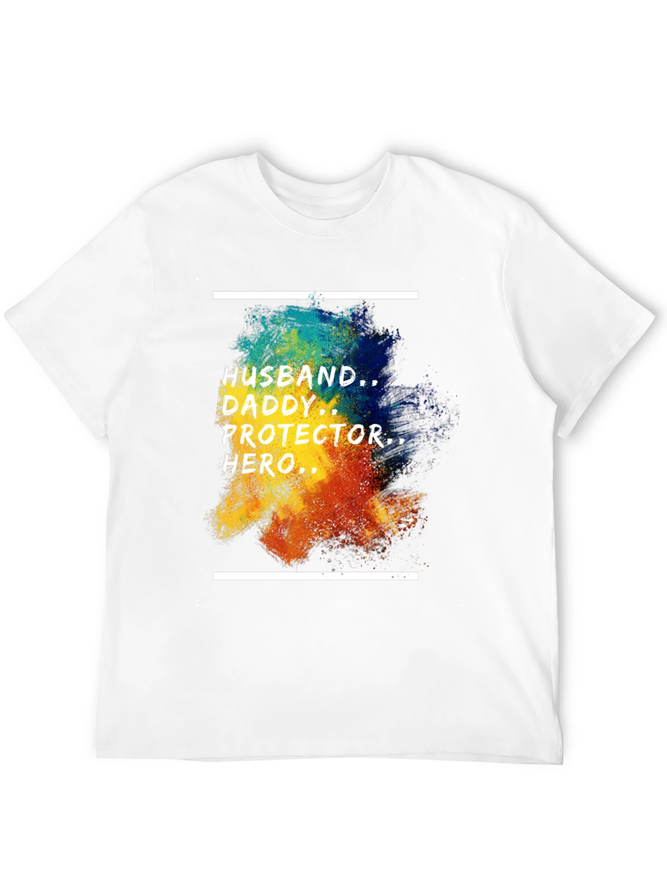 Husband Daddy Hero Graphic Tee