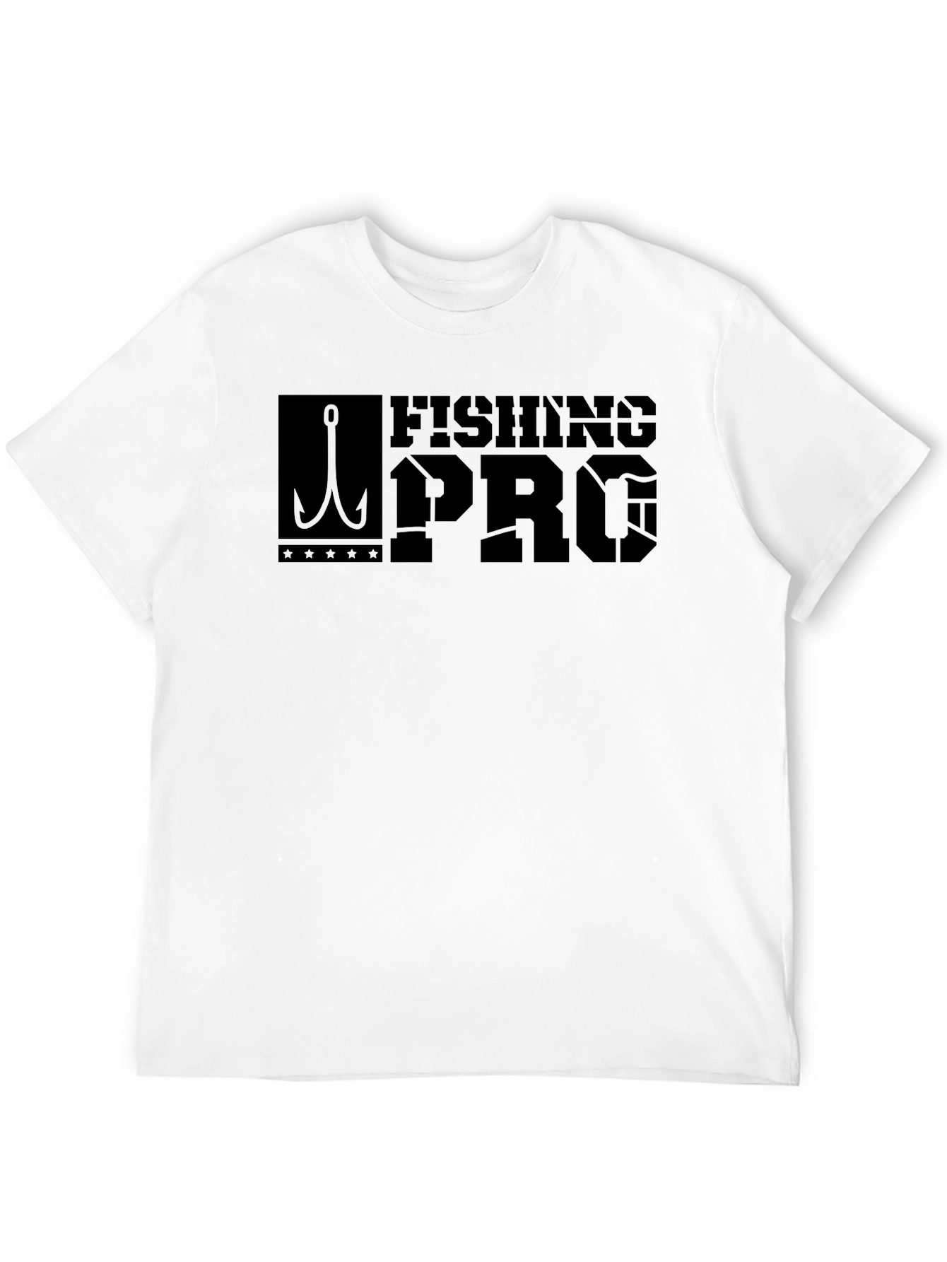 Fishing Pro Black Graphic T-Shirt