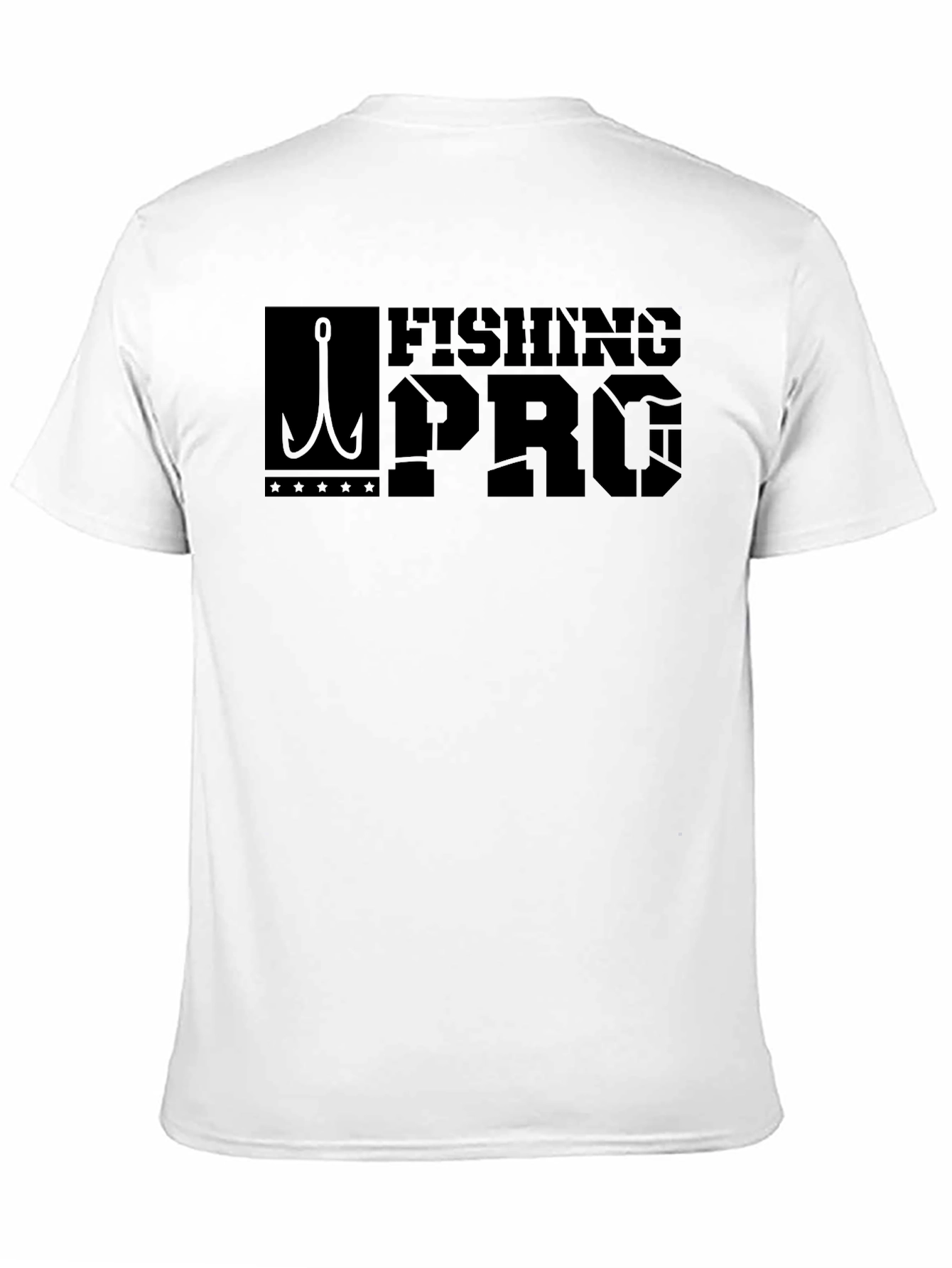Fishing Pro Black Graphic T-Shirt