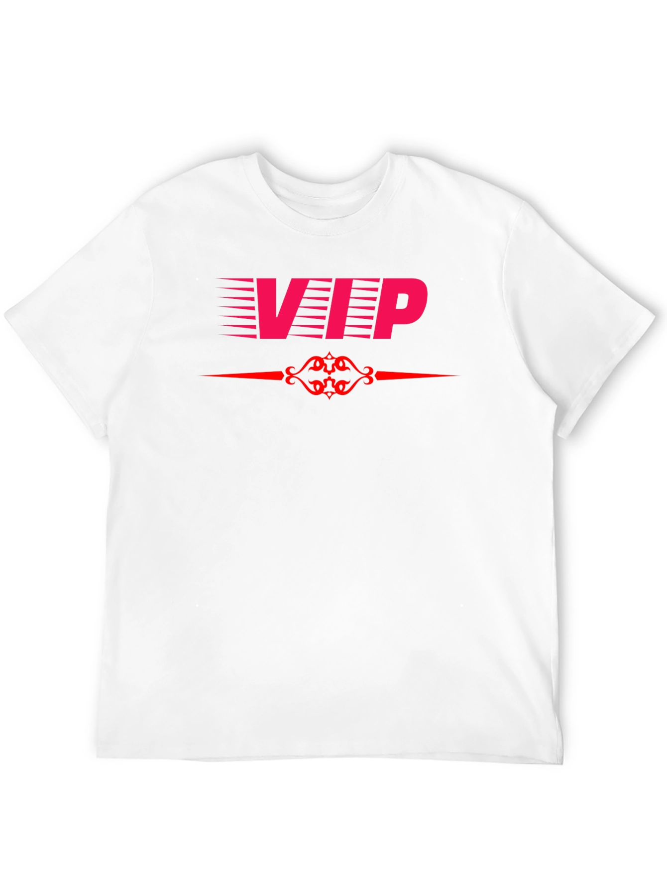 VIP Graphic Tee - Stylish Crew Neck