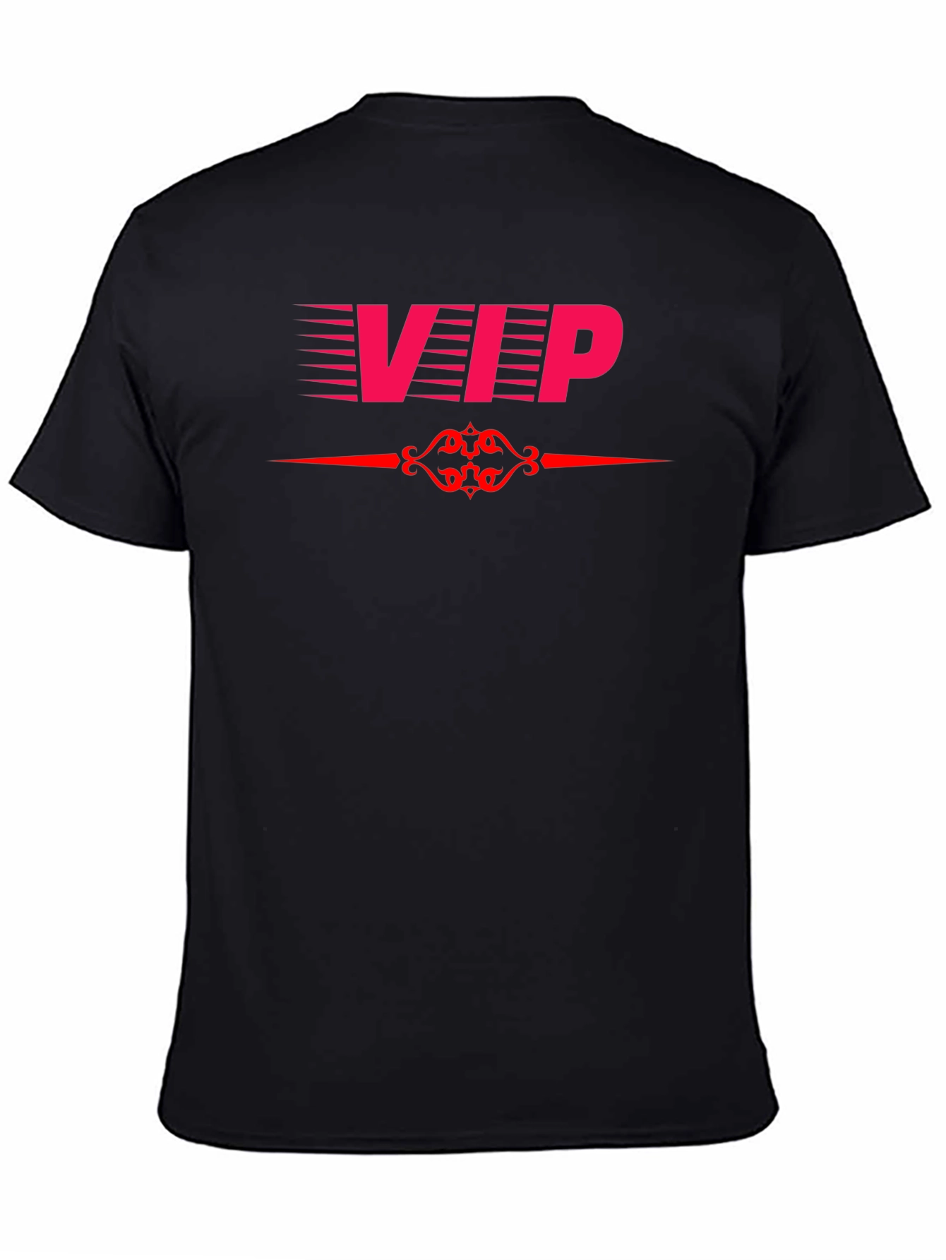 VIP Graphic Tee - Stylish Crew Neck