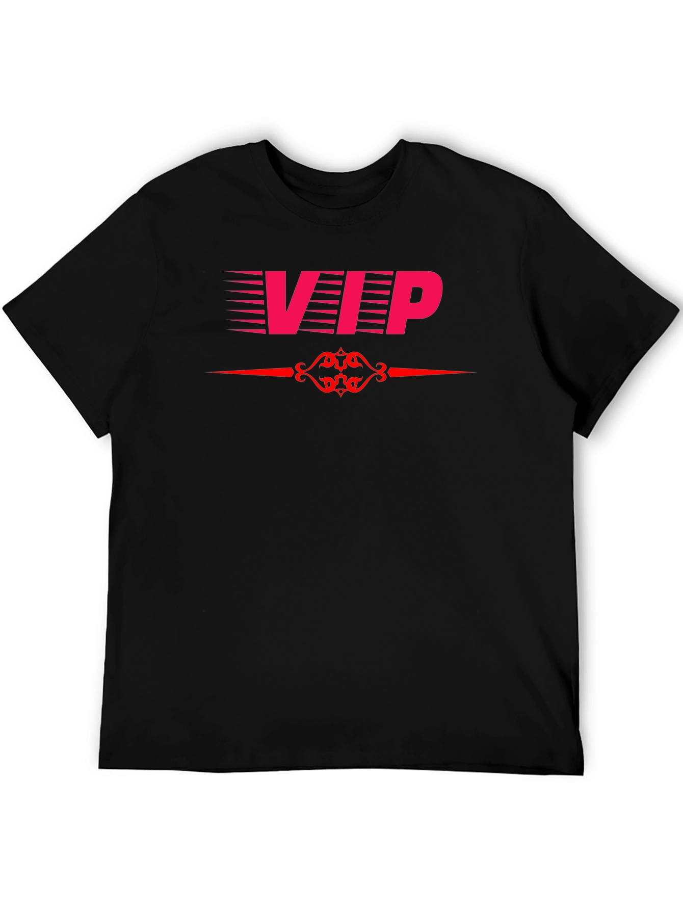 VIP Graphic Tee - Stylish Crew Neck