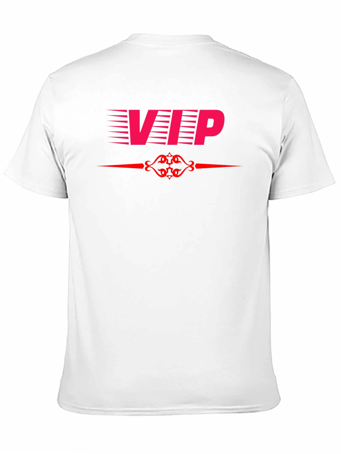 VIP Graphic Tee - Stylish Crew Neck