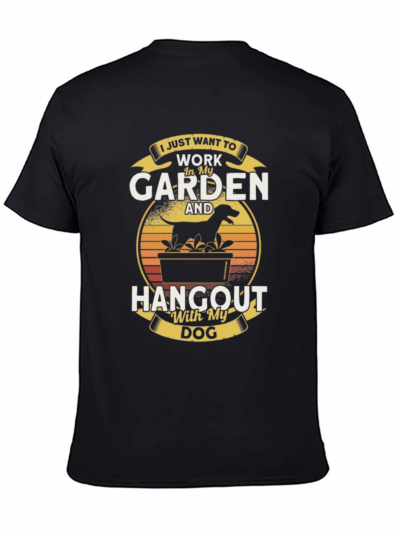 Gardening Dog Lover T-Shirt