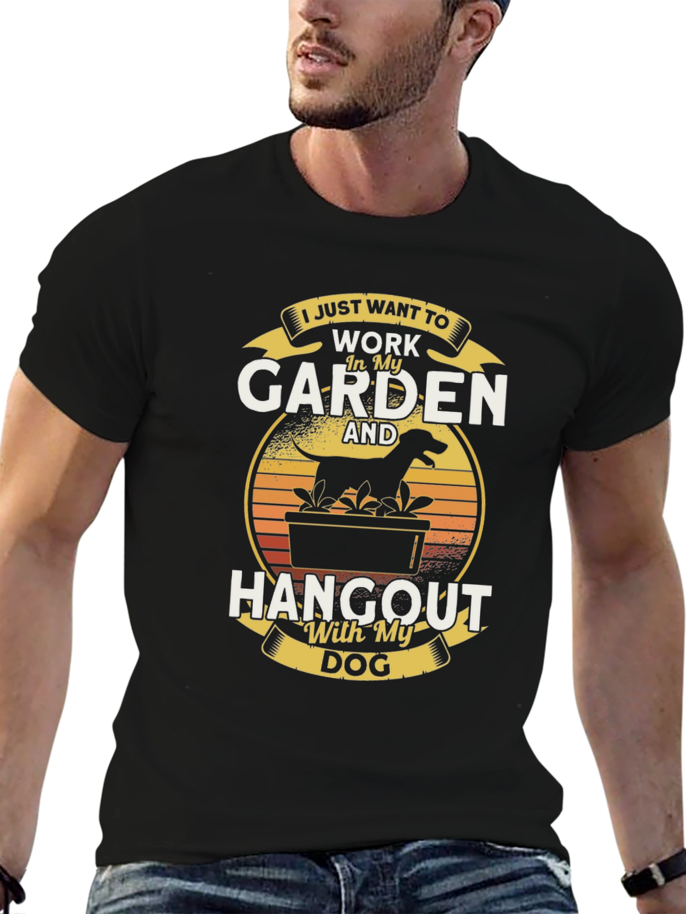 Gardening Dog Lover T-Shirt