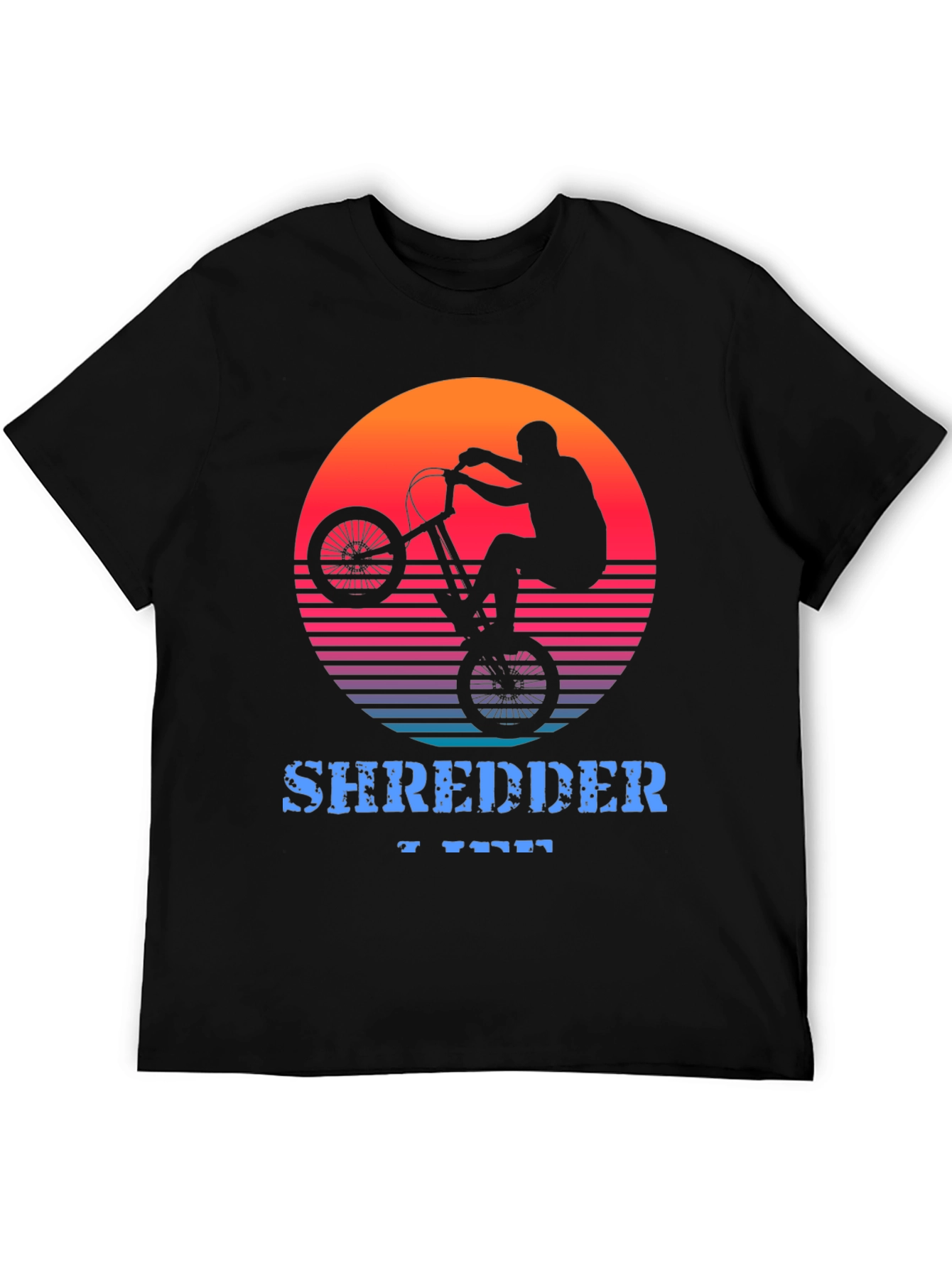 Shredder Life Graphic Tee - Retro Style Bike Shirt