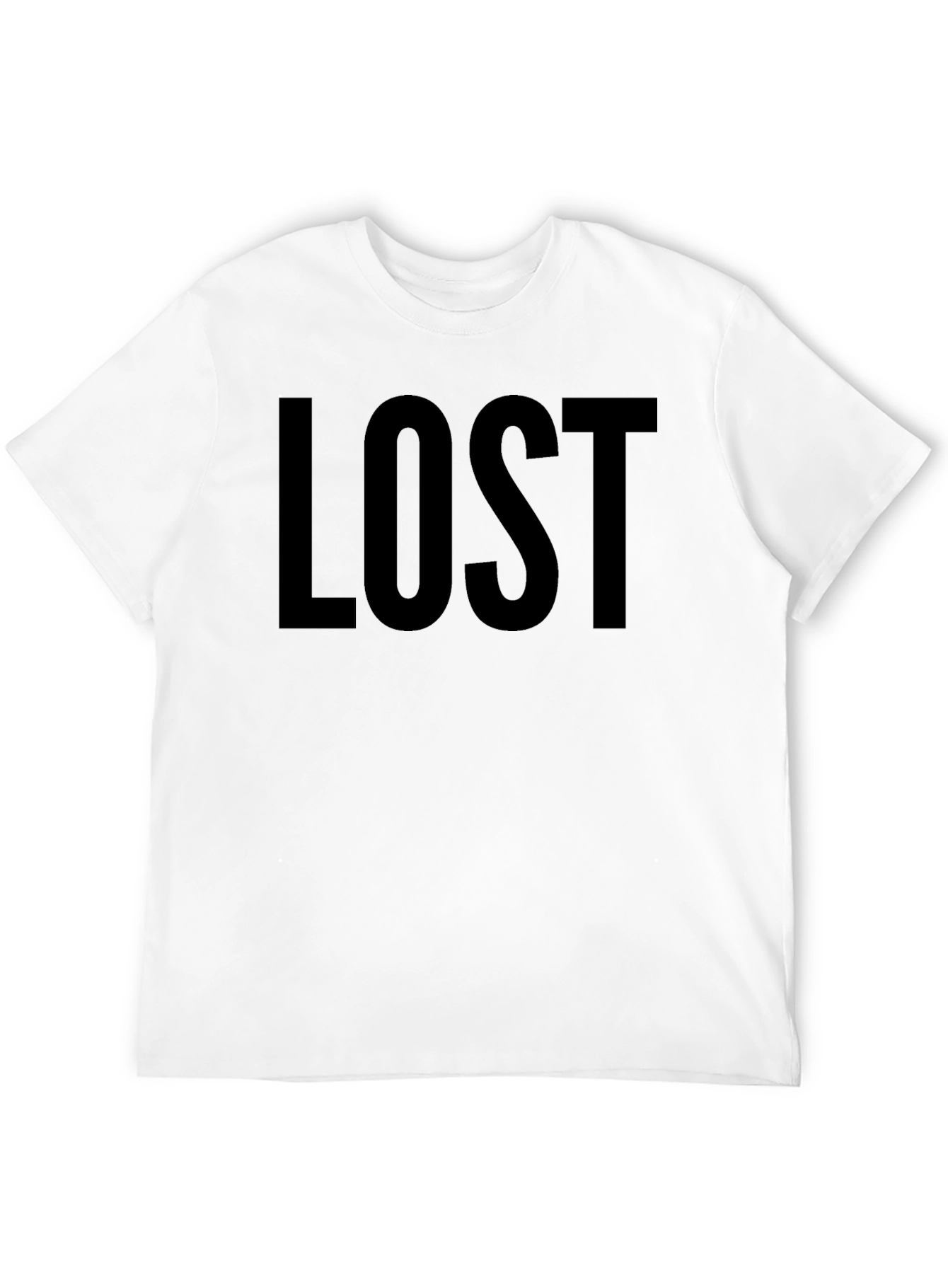Lost Graphic Tee - Mens Cotton T-Shirt