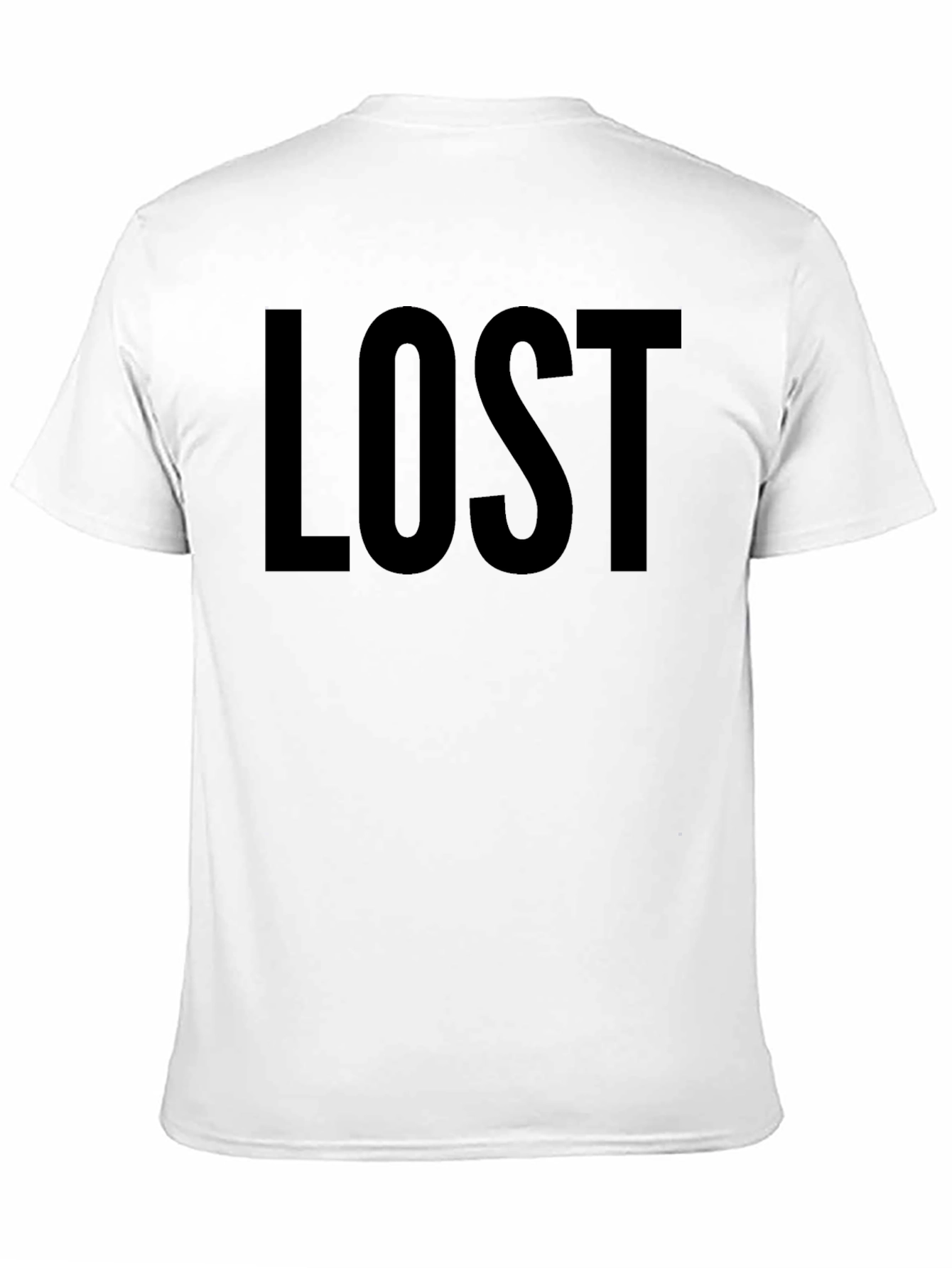 Lost Graphic Tee - Mens Cotton T-Shirt