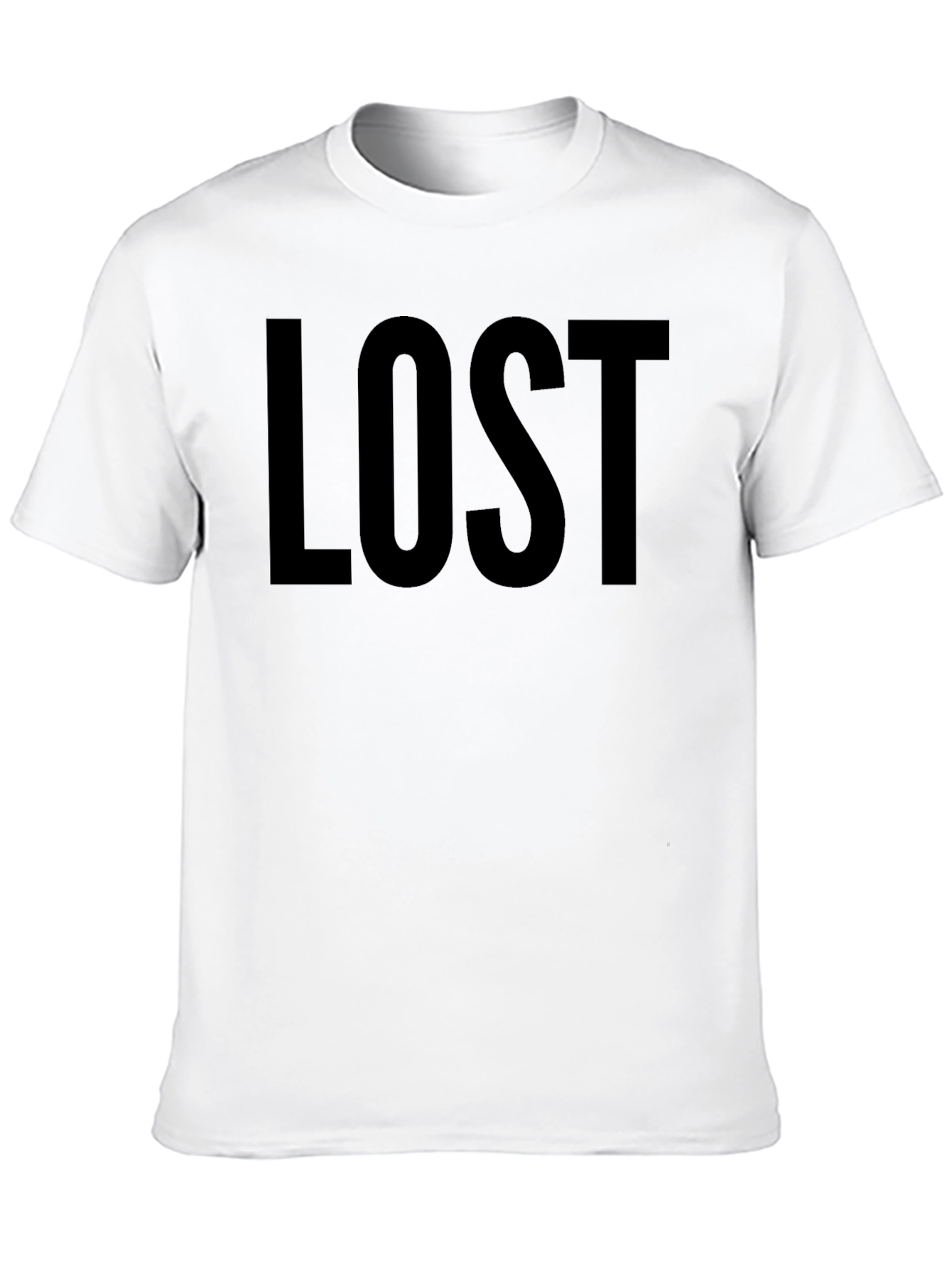 Lost Graphic Tee - Mens Cotton T-Shirt