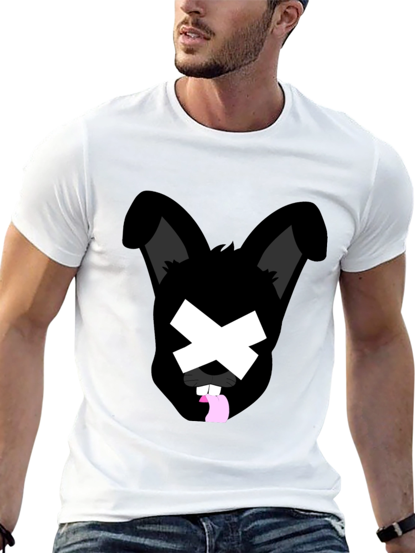 Edgy Rabbit Graphic Tee