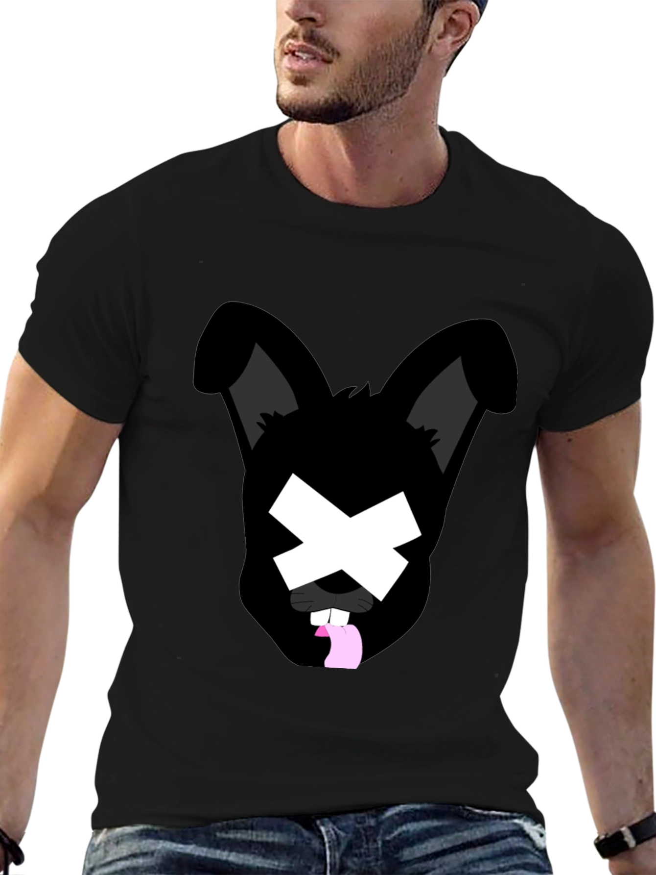 Edgy Rabbit Graphic Tee