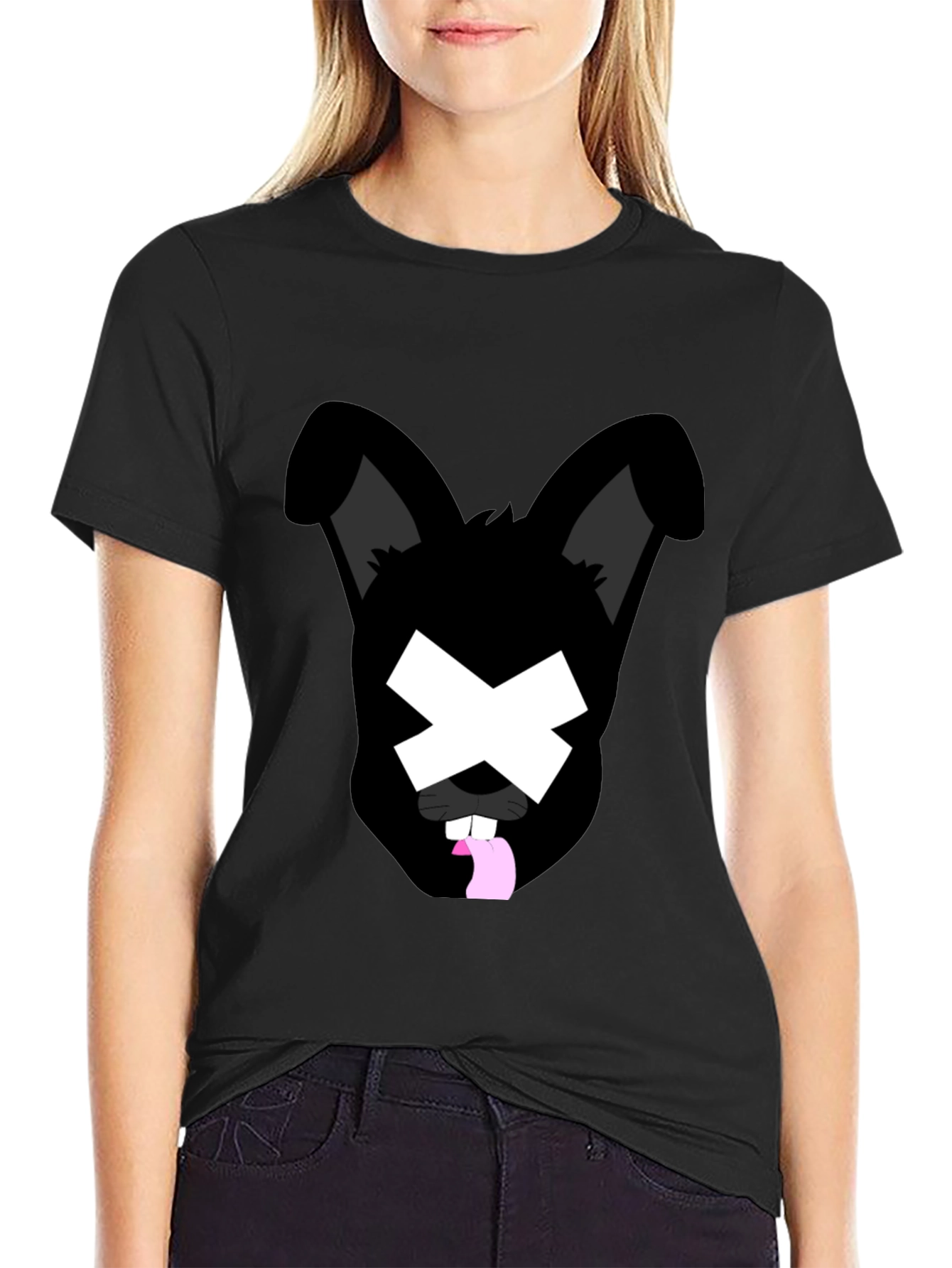 Edgy Rabbit Graphic Tee