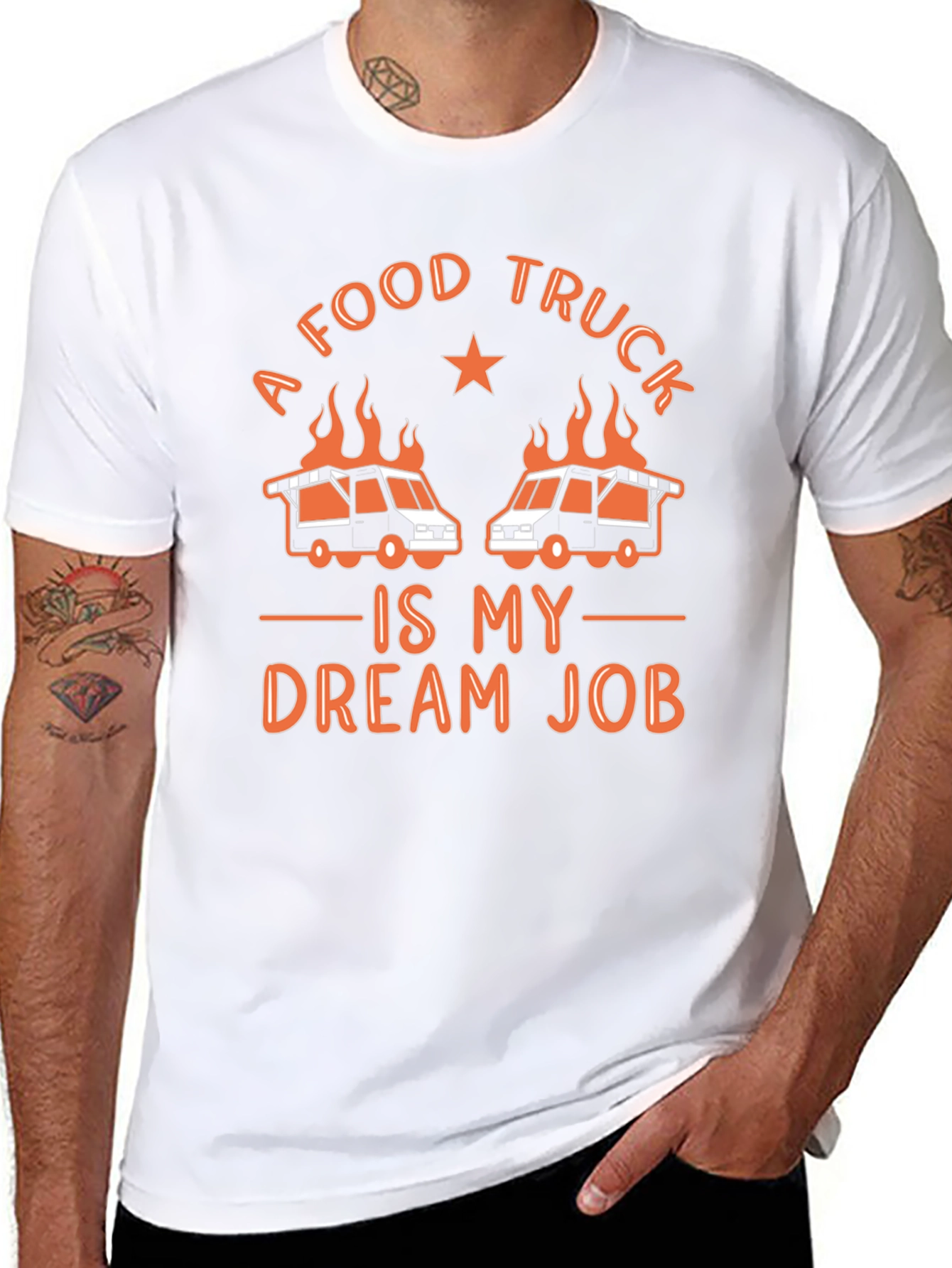 Food Truck Dream Job Graphic Tee